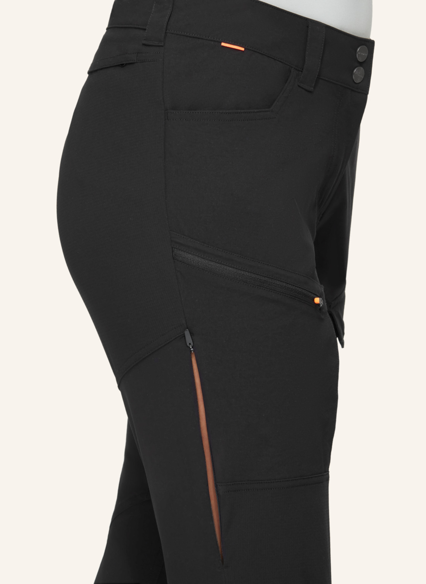 MAMMUT Mammut Zinal Hybrid Pants Women, Farbe: SCHWARZ (Bild 3)