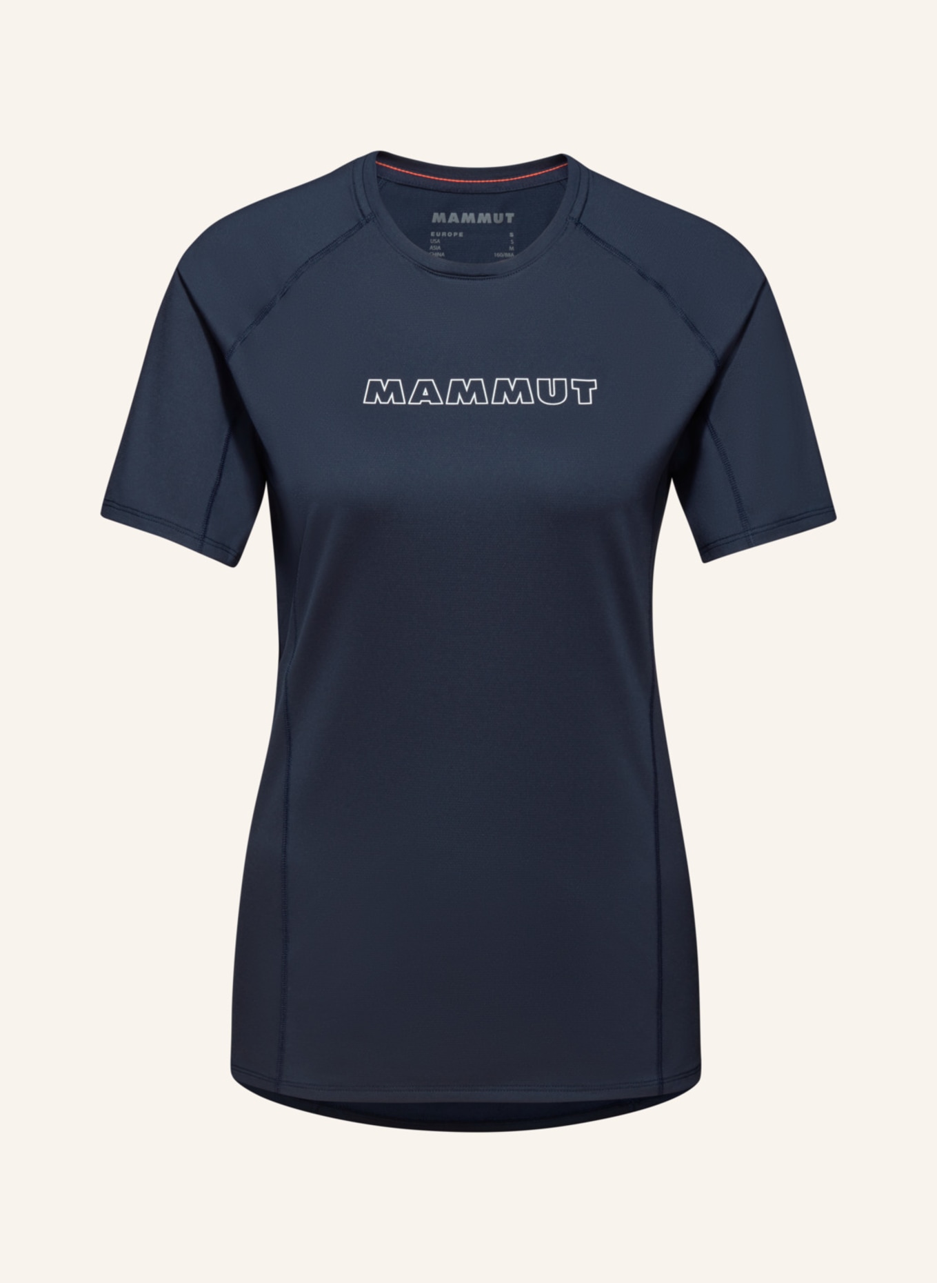 MAMMUT Mammut Selun FL T-Shirt Women Logo, Farbe: BLAU (Bild 1)