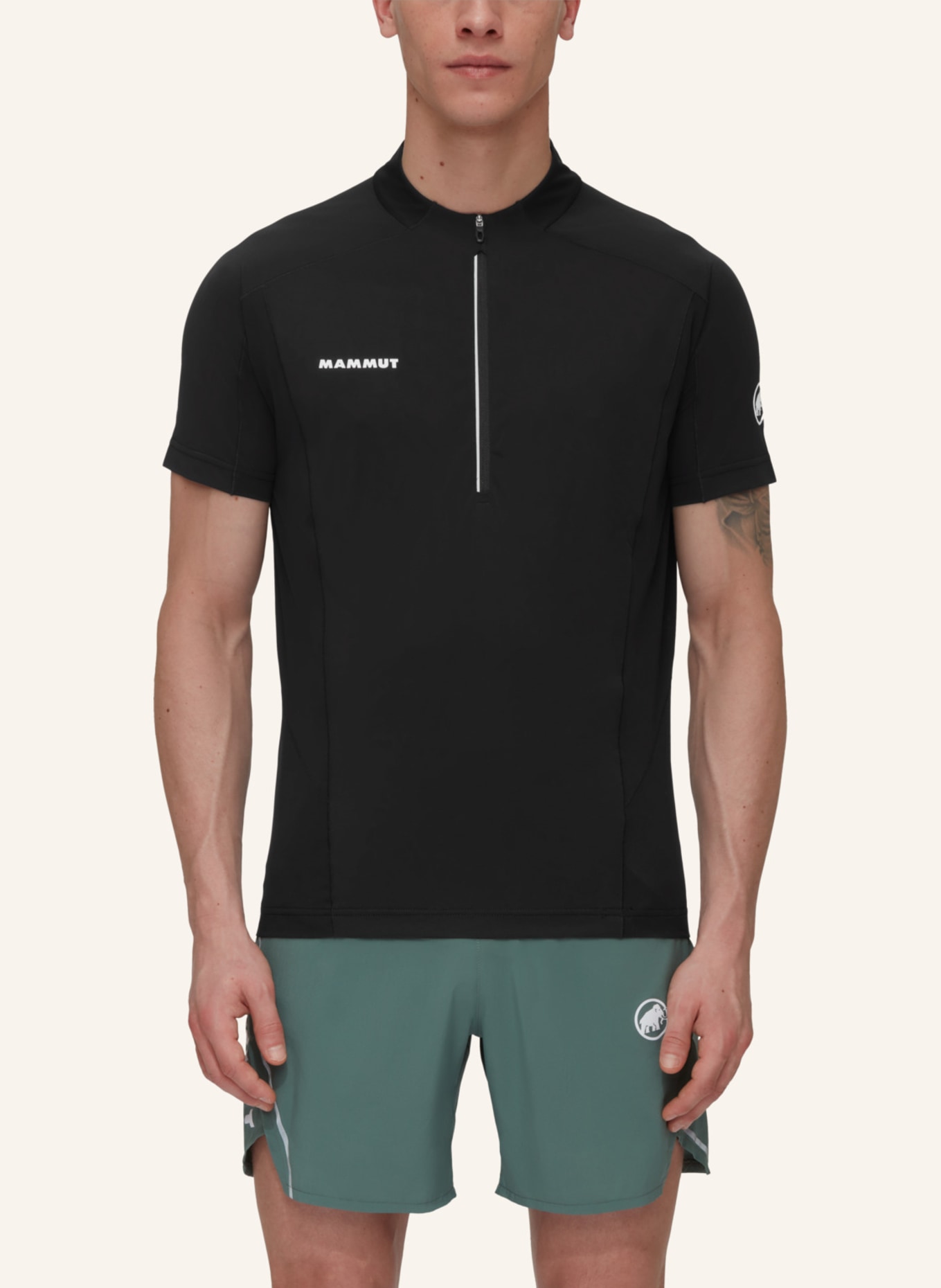 MAMMUT Mammut Aenergy FL Half Zip T-Shirt Men, Farbe: SCHWARZ (Bild 4)