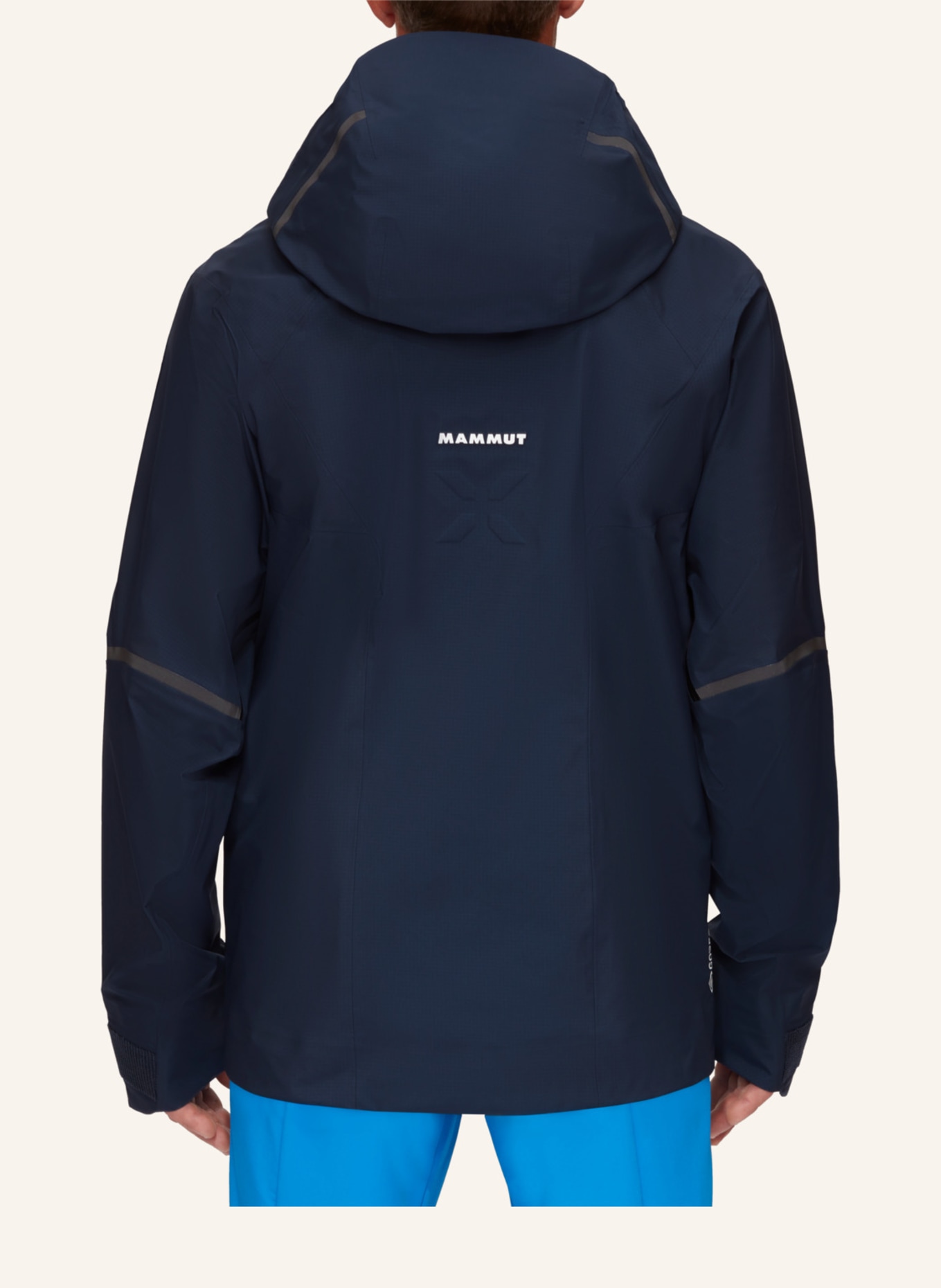 MAMMUT Hardshelljacke NORDWAND ADVANCED mit Kapuze, Farbe: BLAU (Bild 2)