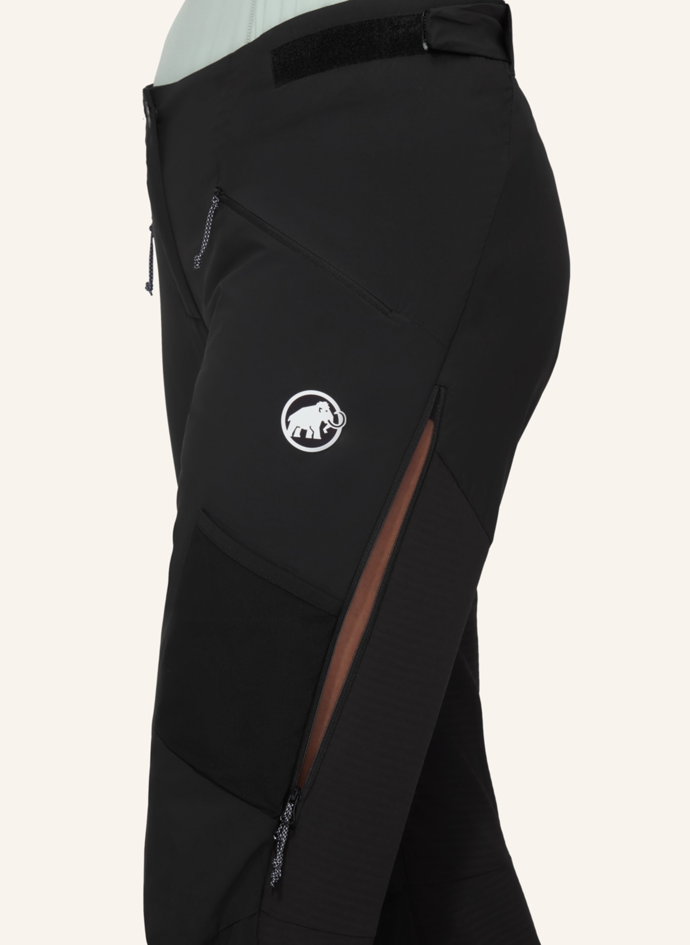 MAMMUT Isolationshose AENERGY HYBRID: SCHWARZ