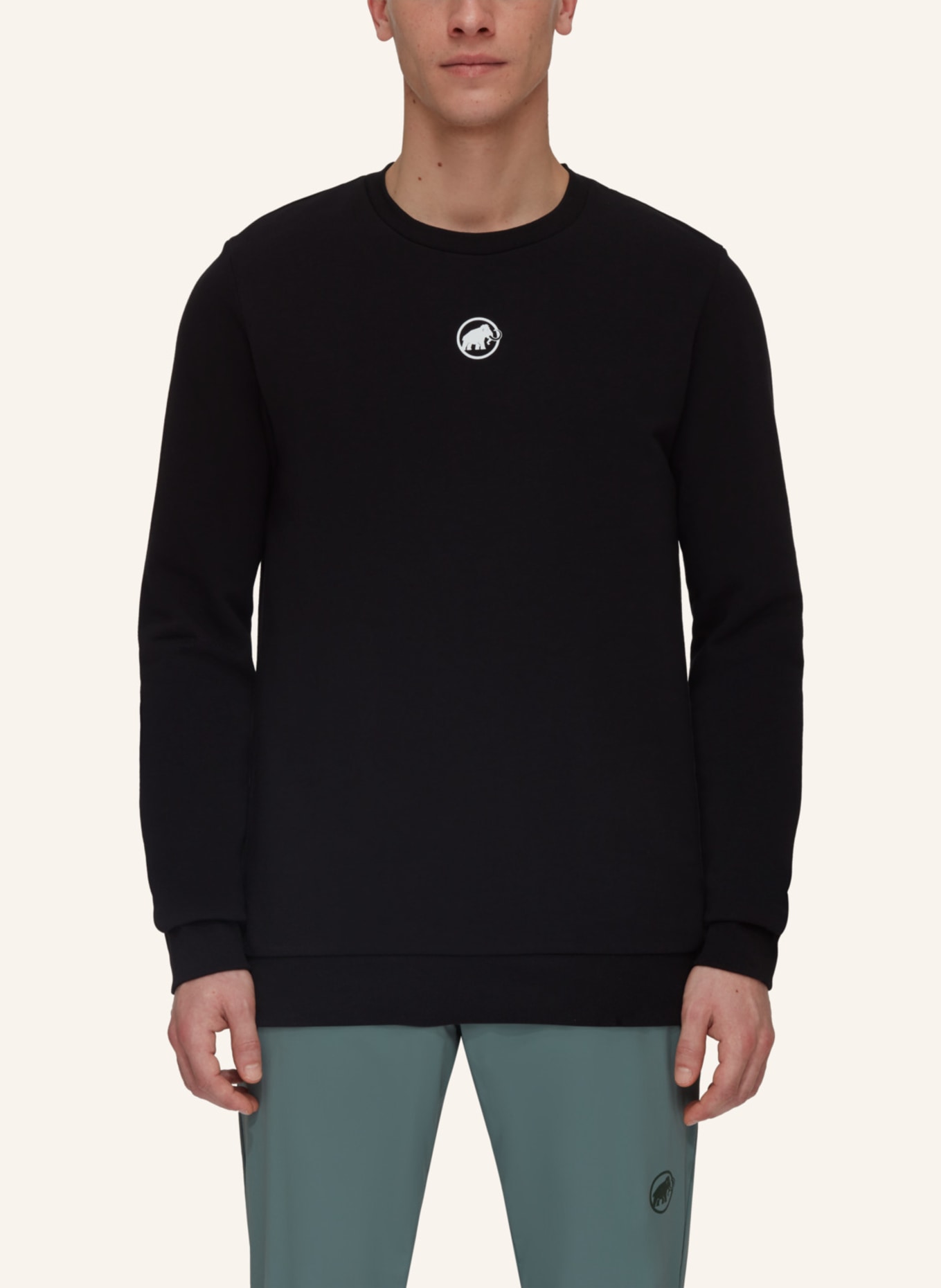 MAMMUT Crew Neck CORE ORIGINAL: SCHWARZ