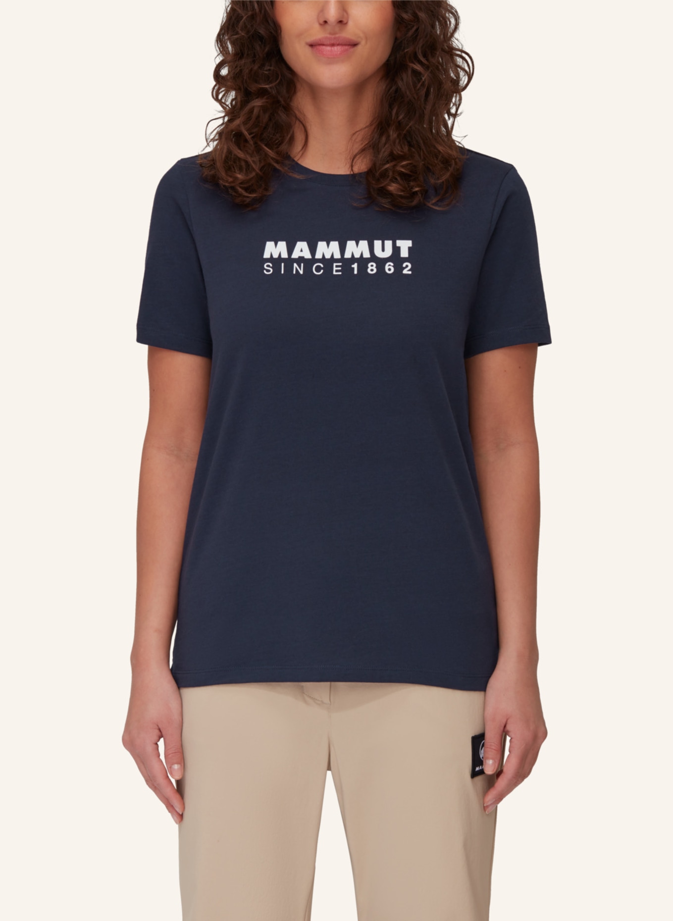 MAMMUT Mammut Mammut Core T-Shirt Women Logo, Farbe: BLAU (Bild 4)