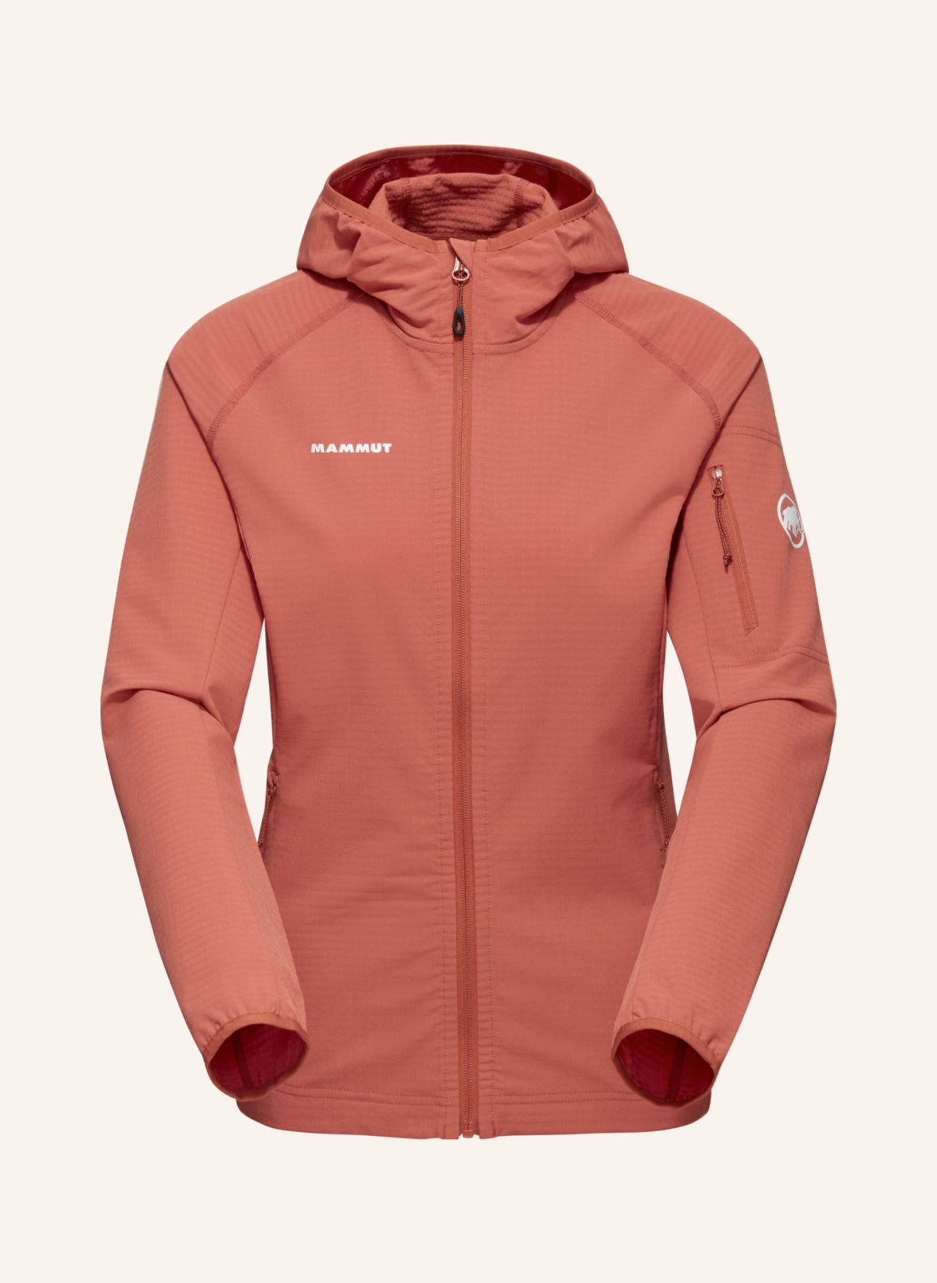 MAMMUT Mammut Madris Light ML Hooded Jacket Women, Farbe: ROT (Bild 1)