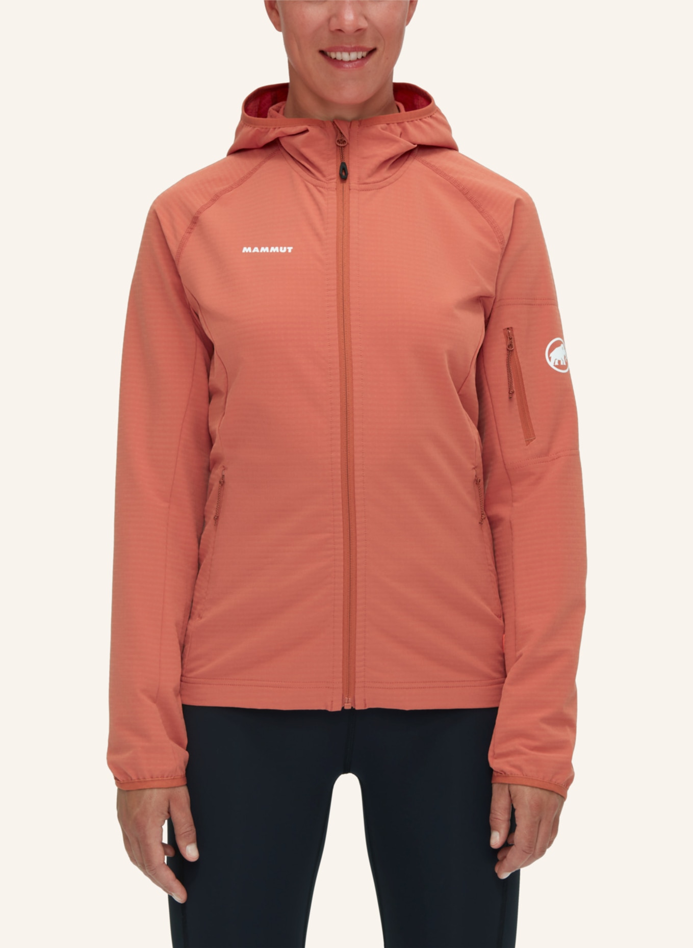 MAMMUT Mammut Madris Light ML Hooded Jacket Women, Farbe: ROT (Bild 6)