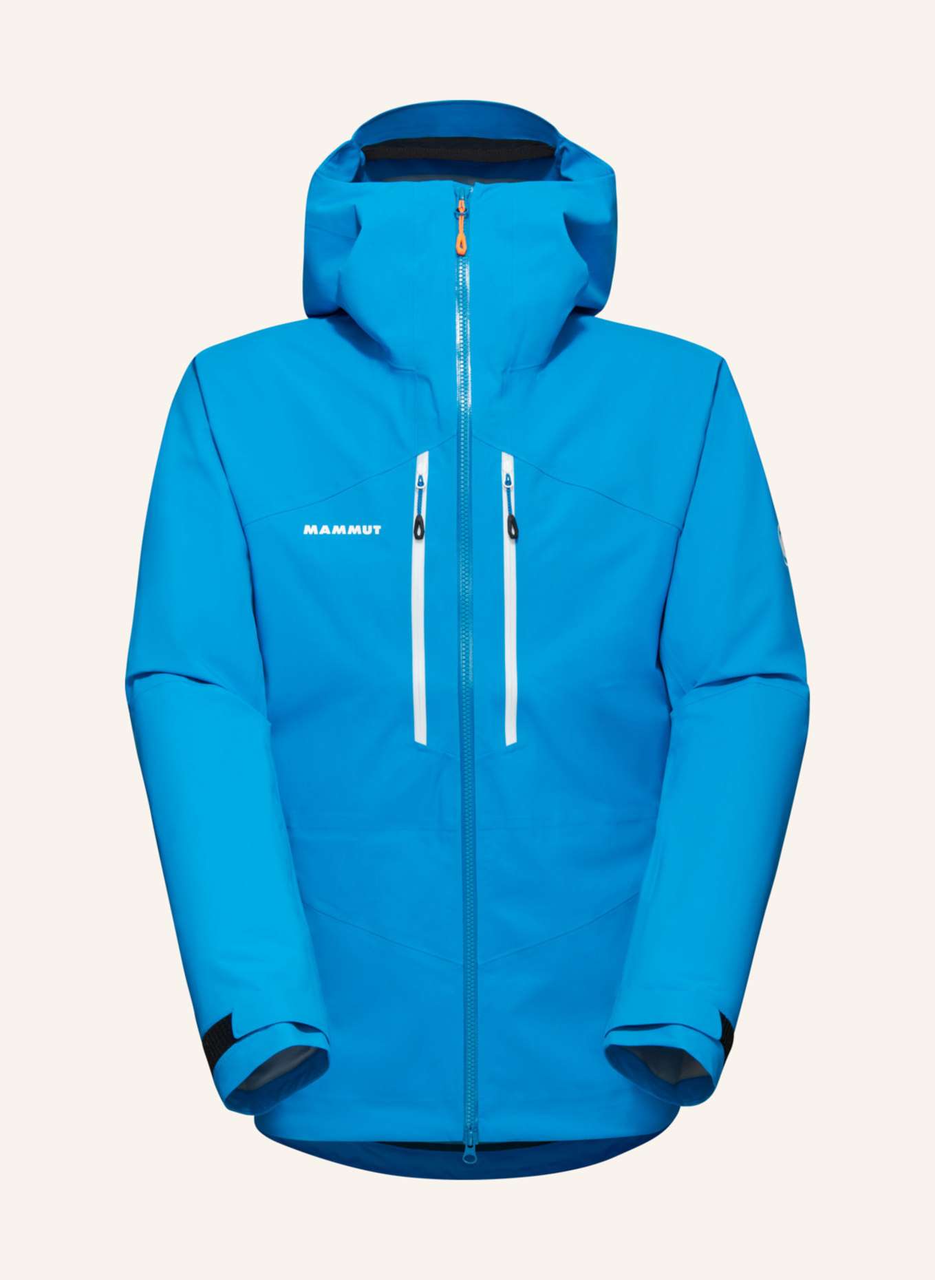 MAMMUT Hardshelljacke TAISS mit Kapuze: BLAU
