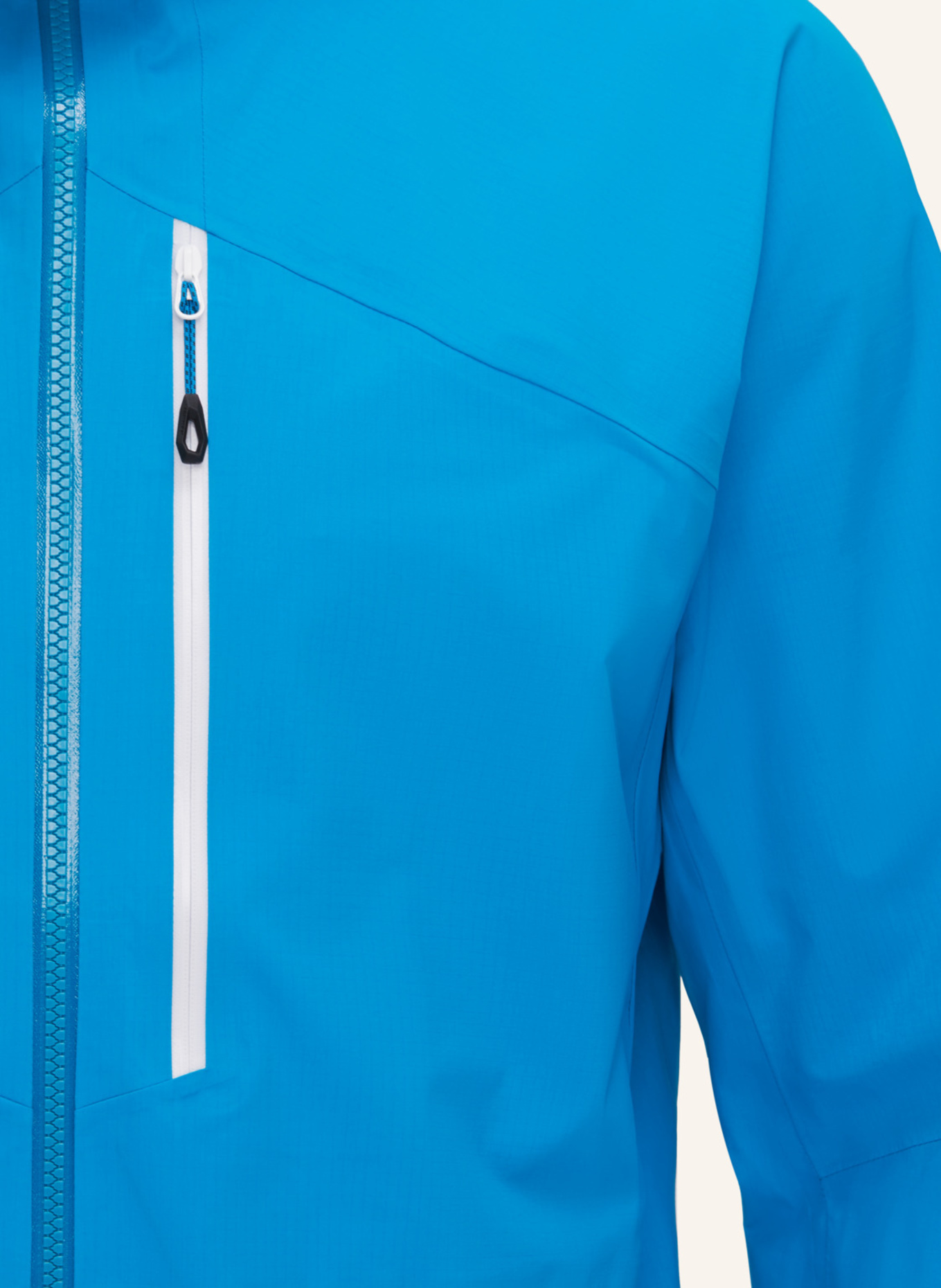 MAMMUT Hardshelljacke TAISS mit Kapuze: BLAU