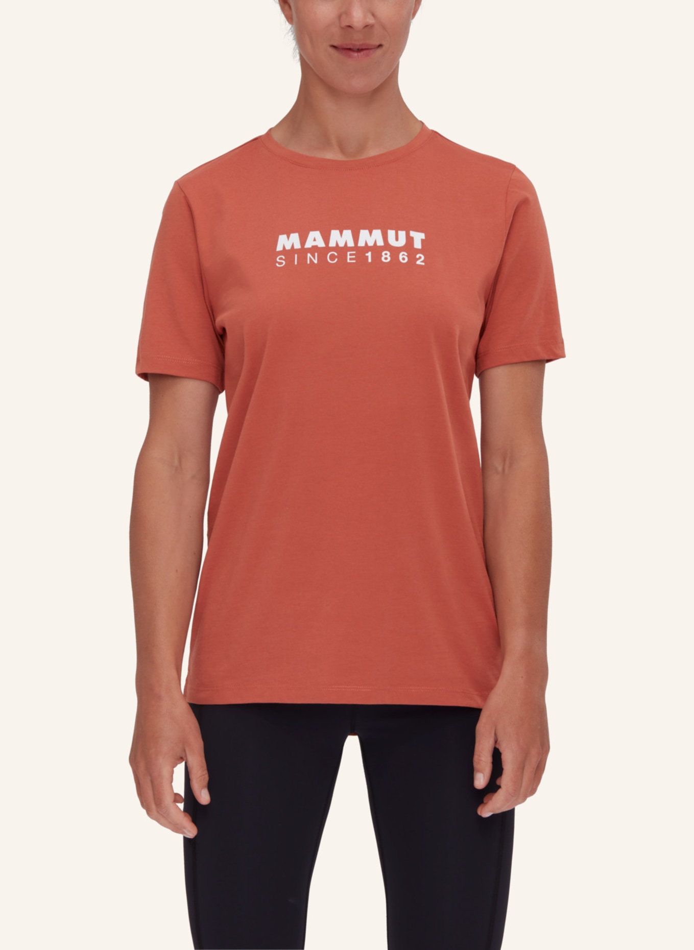 MAMMUT Mammut Mammut Core T-Shirt Women Logo, Farbe: ROT (Bild 4)