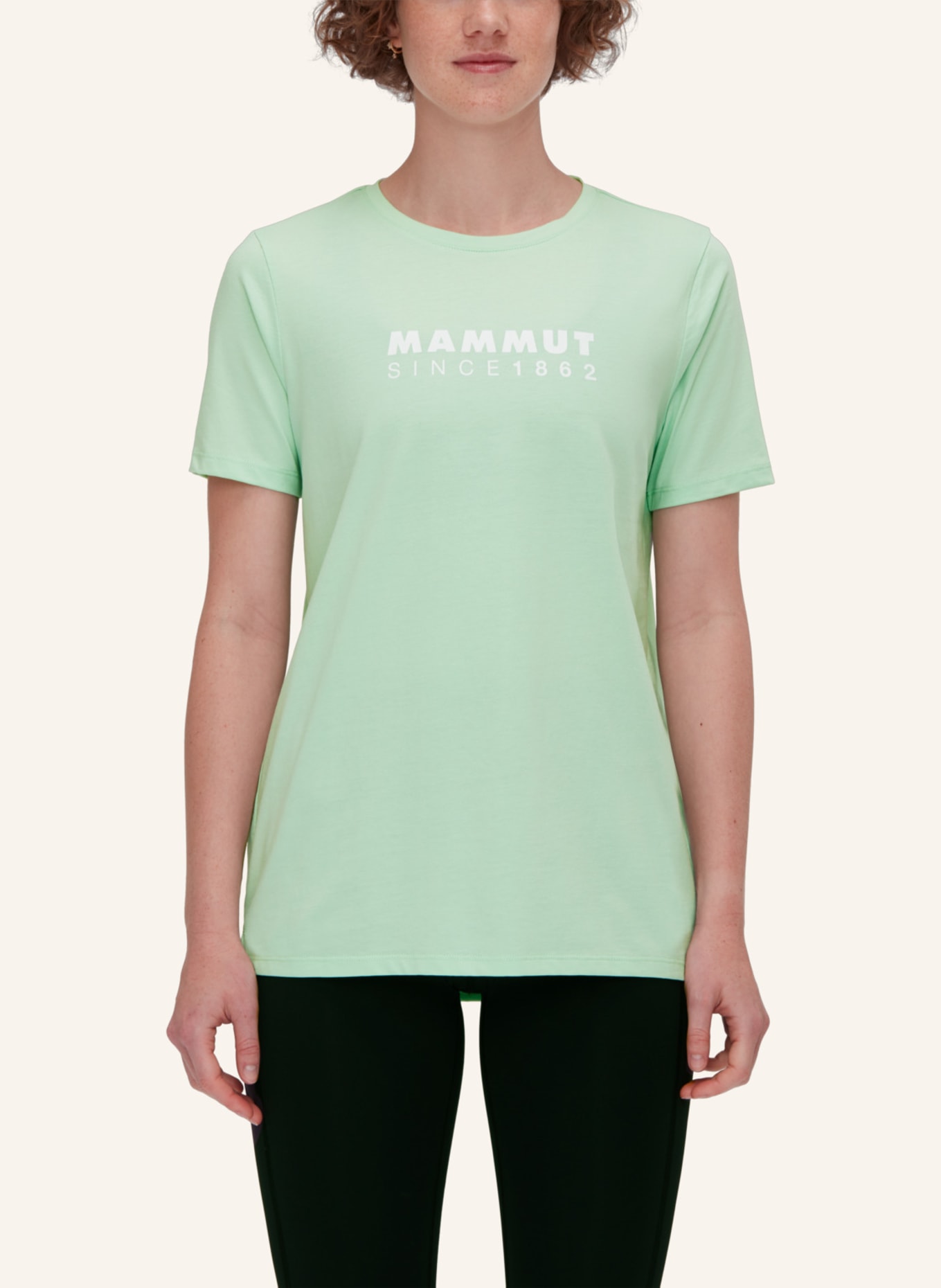 MAMMUT Mammut Mammut Core T-Shirt Women Logo, Farbe: GRÜN (Bild 4)