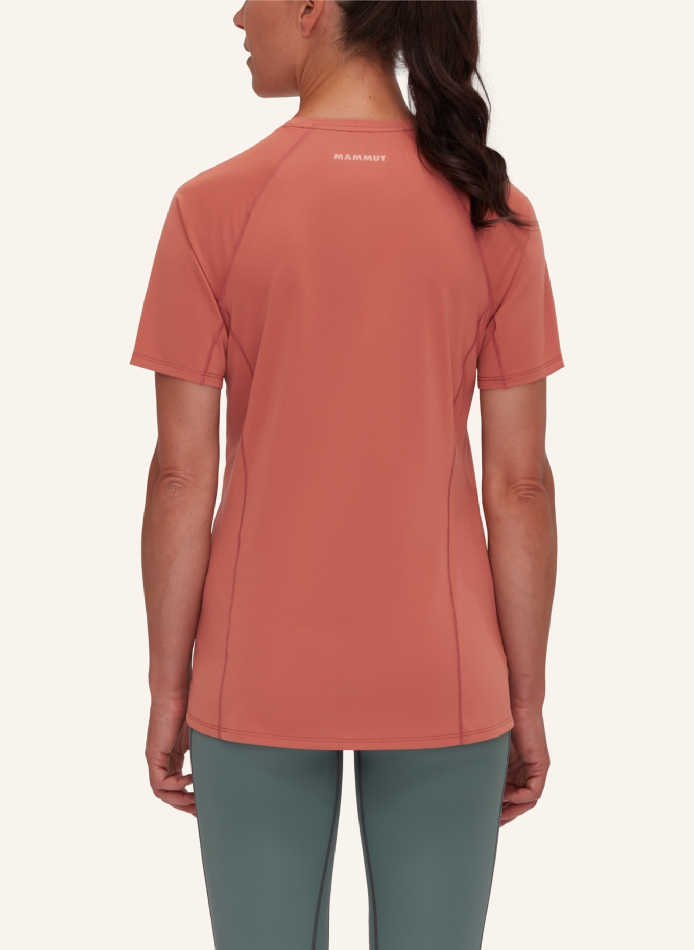 MAMMUT Mammut Selun FL T-Shirt Women Logo, Farbe: ROT (Bild 2)