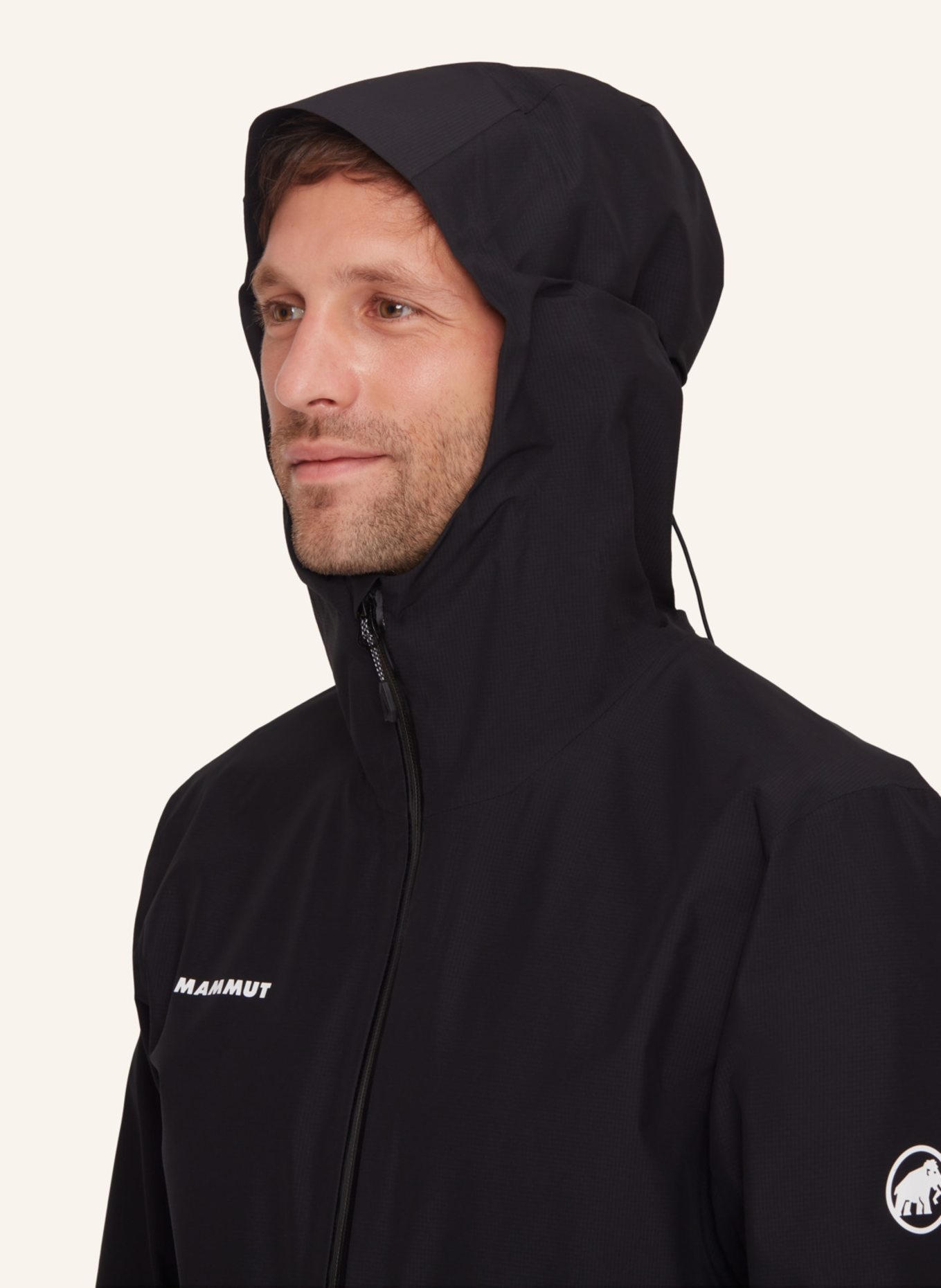 MAMMUT Hardshelljacke ALTO LIGHT HOODED, Farbe: SCHWARZ (Bild 6)