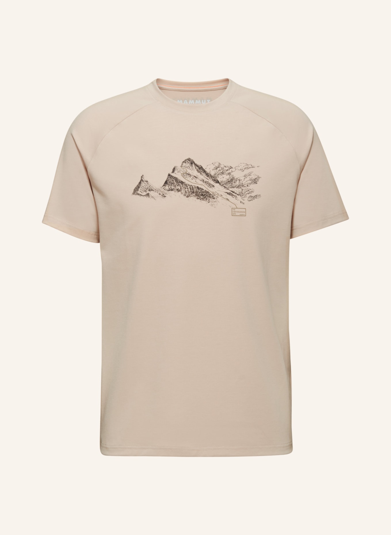 MAMMUT Mammut Mountain T-Shirt Men Finsteraarhorn, Farbe: BEIGE/ BRAUN/ CAMEL (Bild 1)