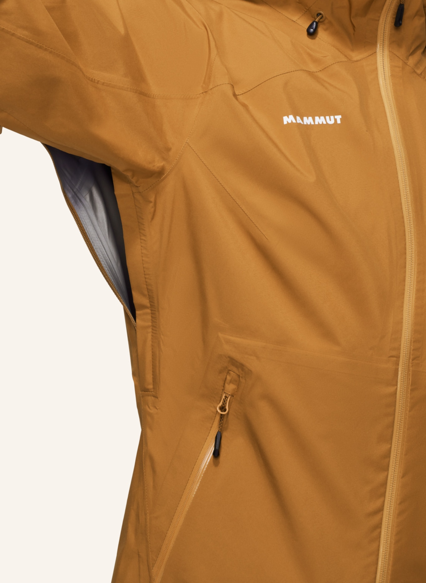MAMMUT Mammut Convey Tour HS Hooded Jacket Women, Farbe: BEIGE/ BRAUN/ CAMEL (Bild 4)