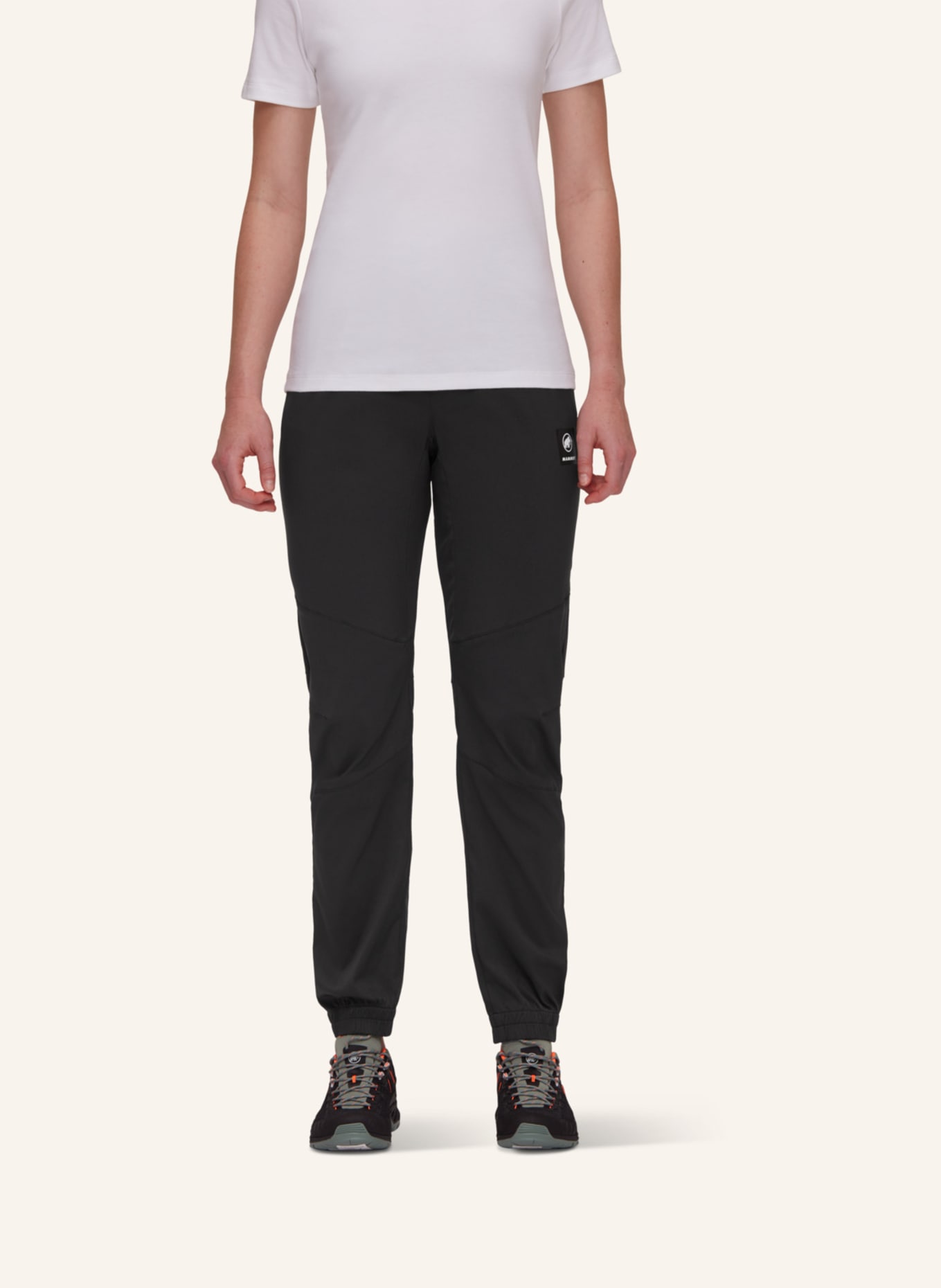 MAMMUT Trekkinghose MASSONE LIGHT: SCHWARZ