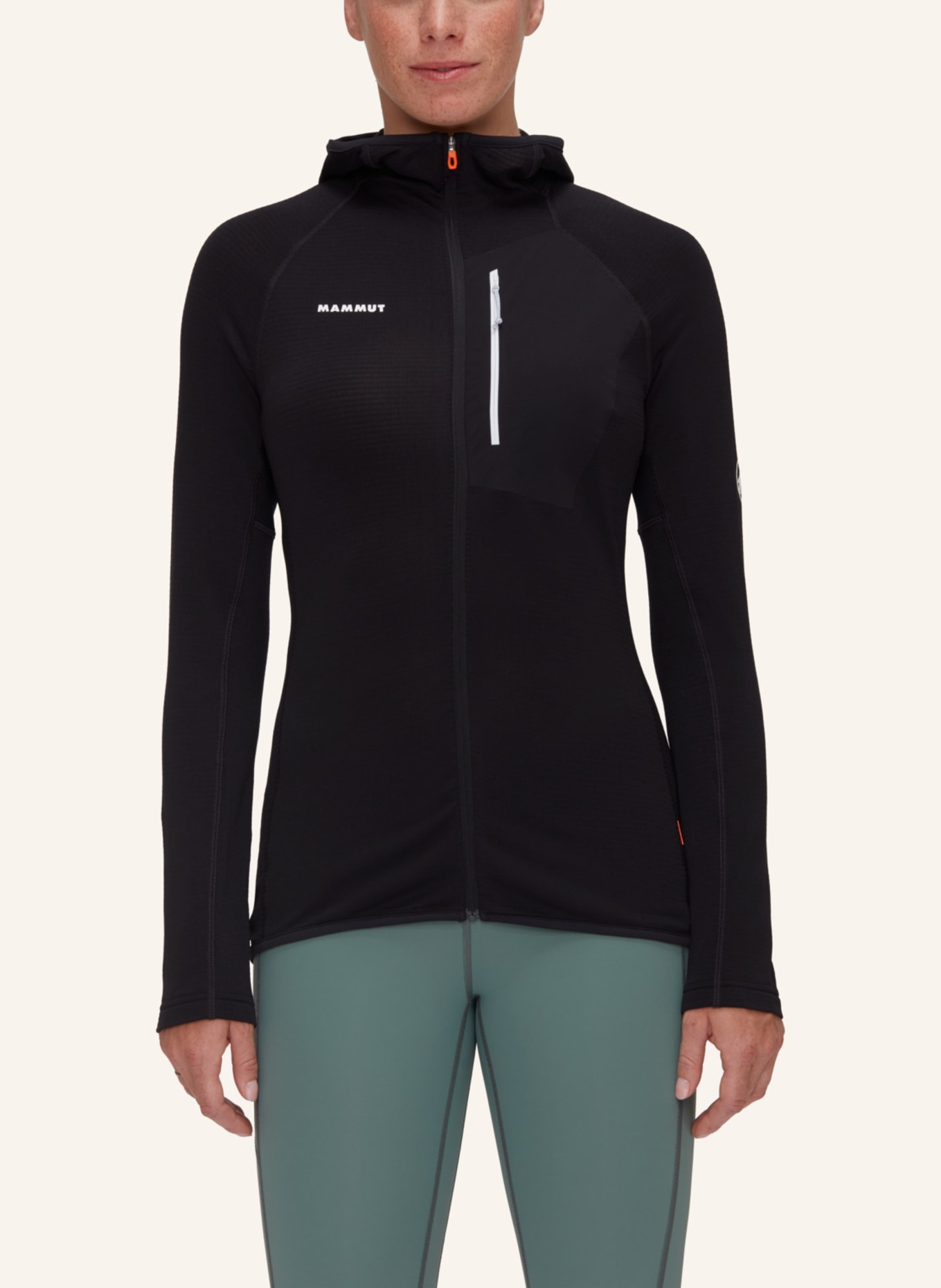 MAMMUT Mammut Aenergy Light ML Hooded Jacket Women, Farbe: SCHWARZ (Bild 5)