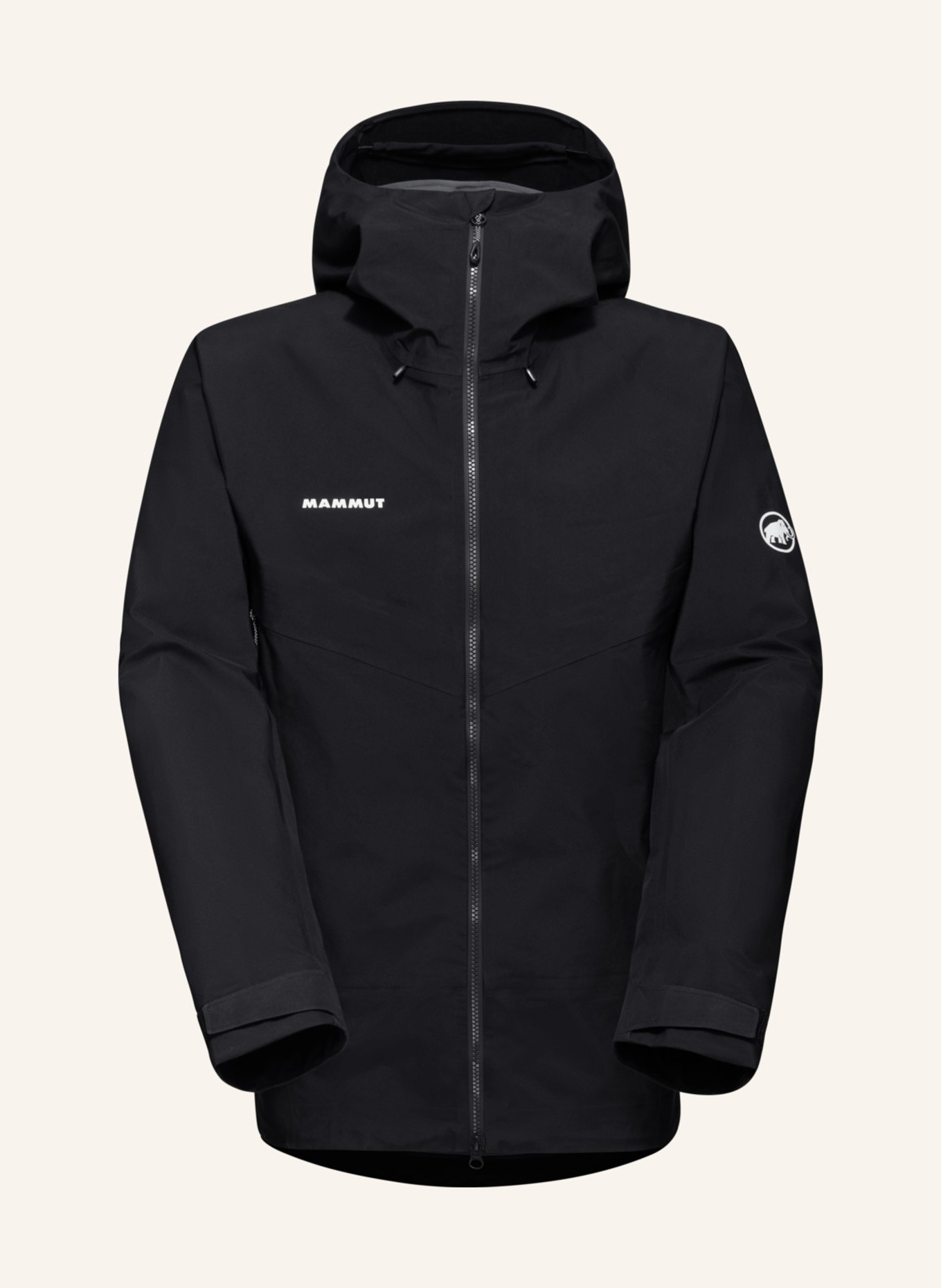 MAMMUT Crater IV HS Hooded Jacket Men: SCHWARZ