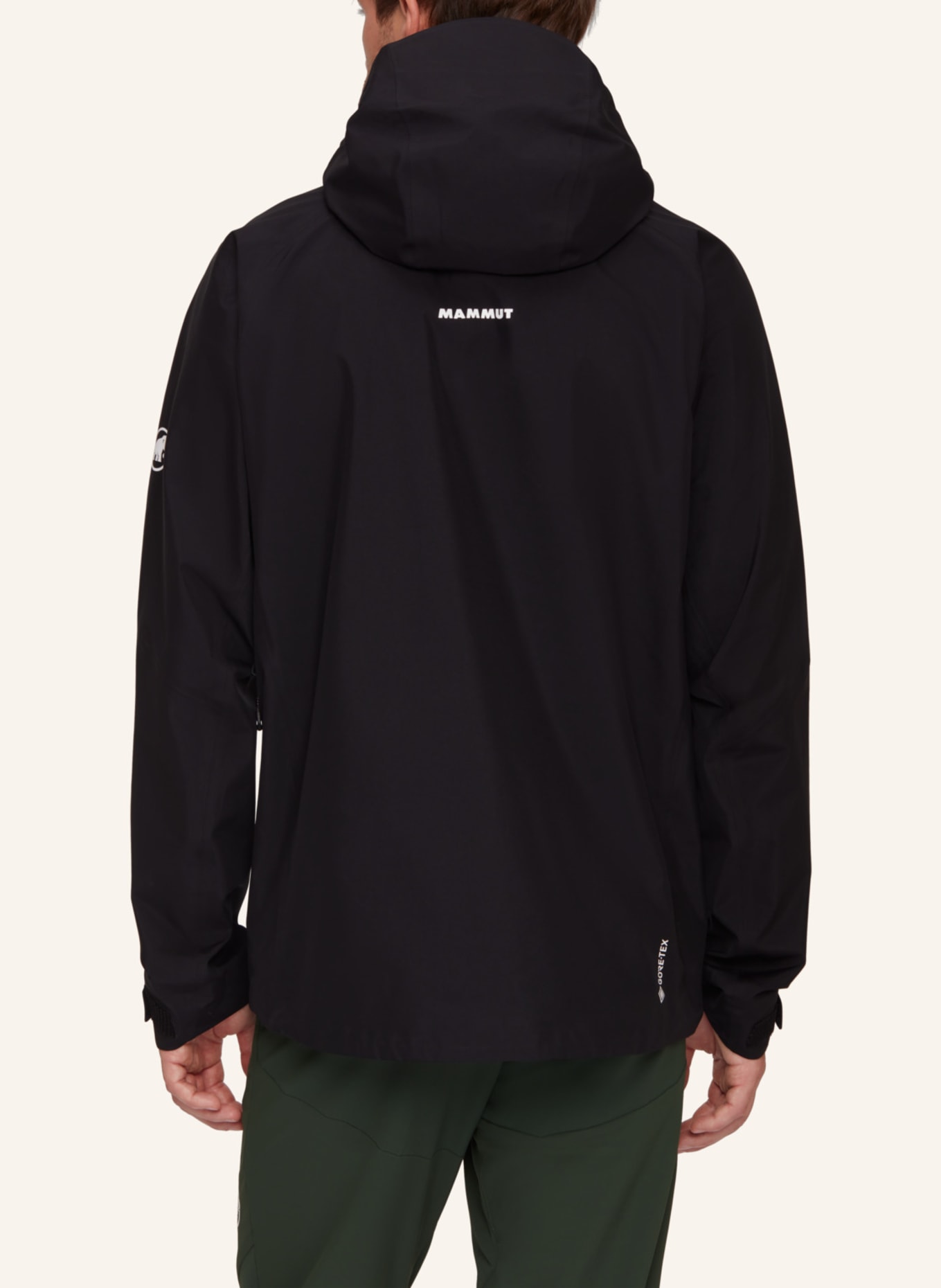 MAMMUT Crater IV HS Hooded Jacket Men: SCHWARZ