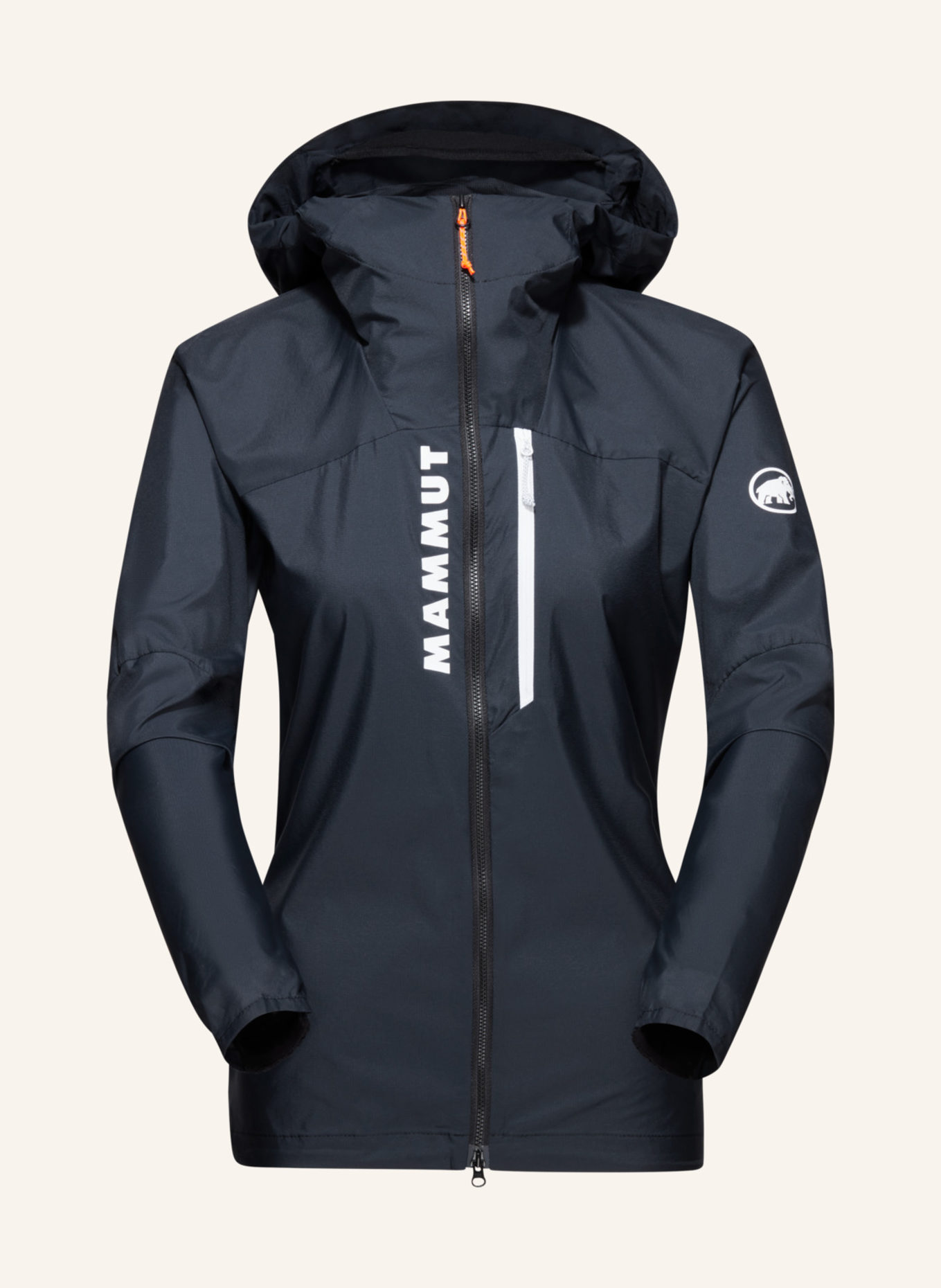 MAMMUT Trailrunningjacke AENERGY HOODED, Farbe: SCHWARZ (Bild 1)