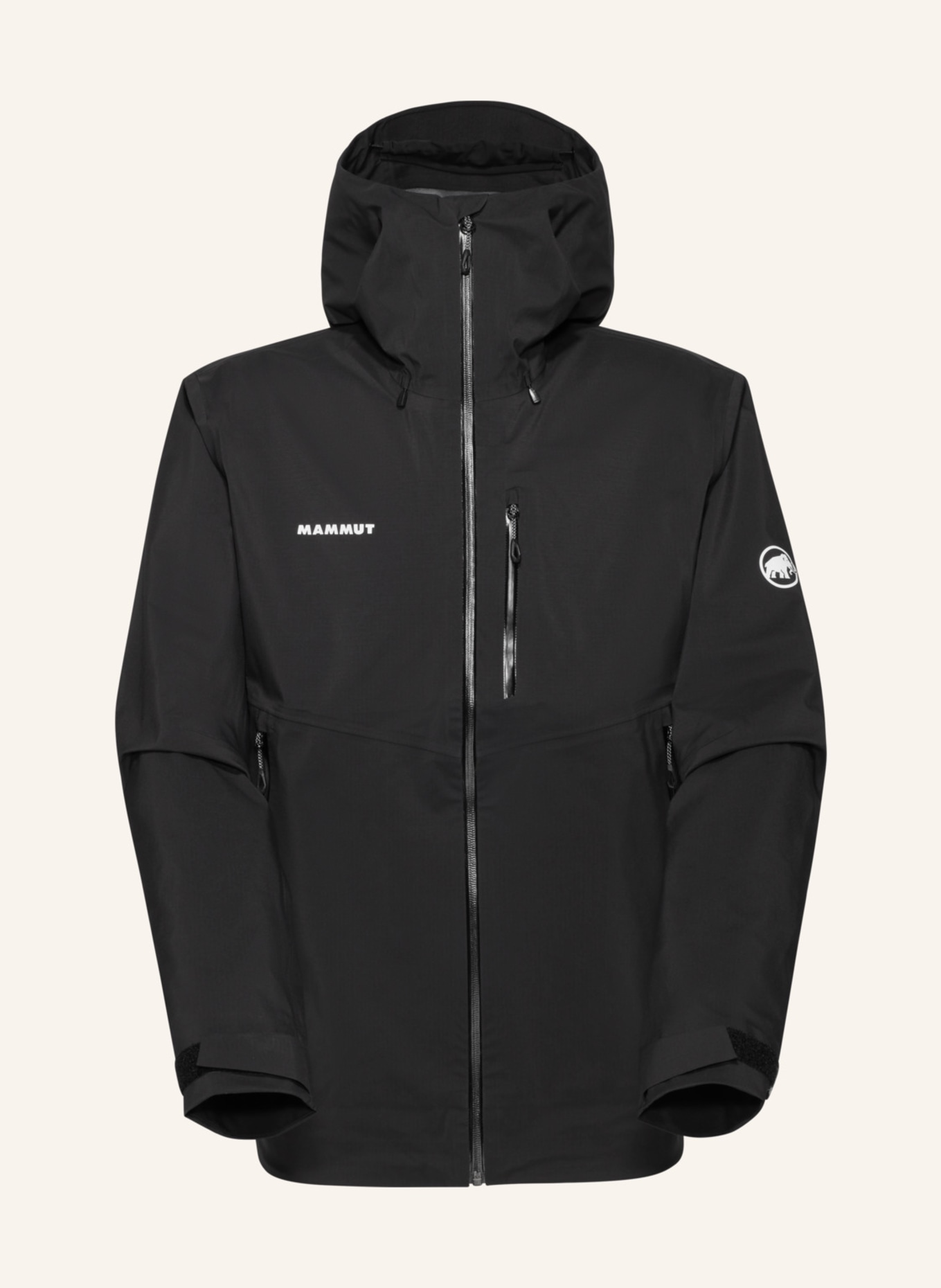 MAMMUT Mammut Alto Guide HS Hooded Jacket Men, Farbe: SCHWARZ (Bild 1)