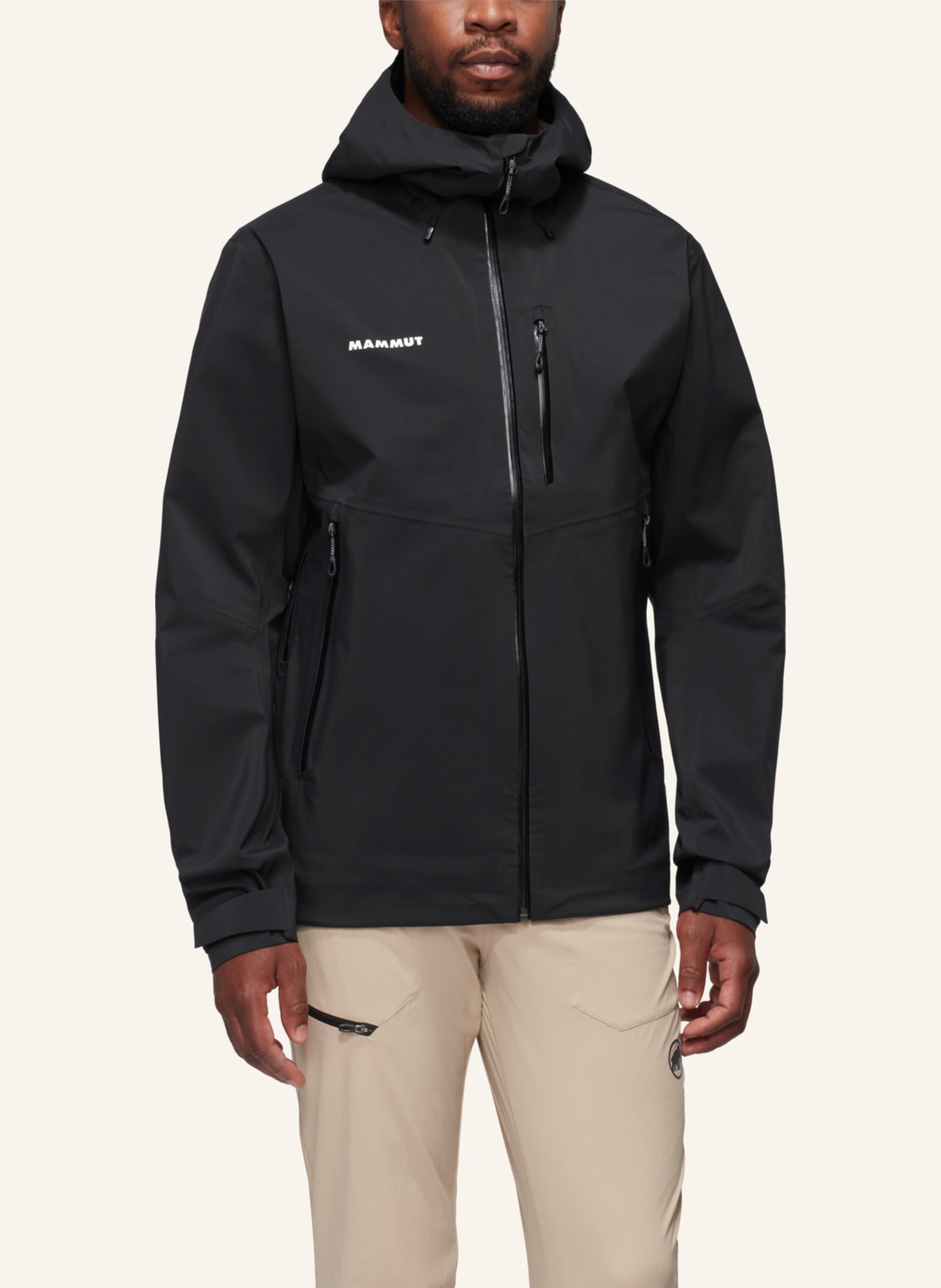 MAMMUT Mammut Alto Guide HS Hooded Jacket Men, Farbe: SCHWARZ (Bild 9)