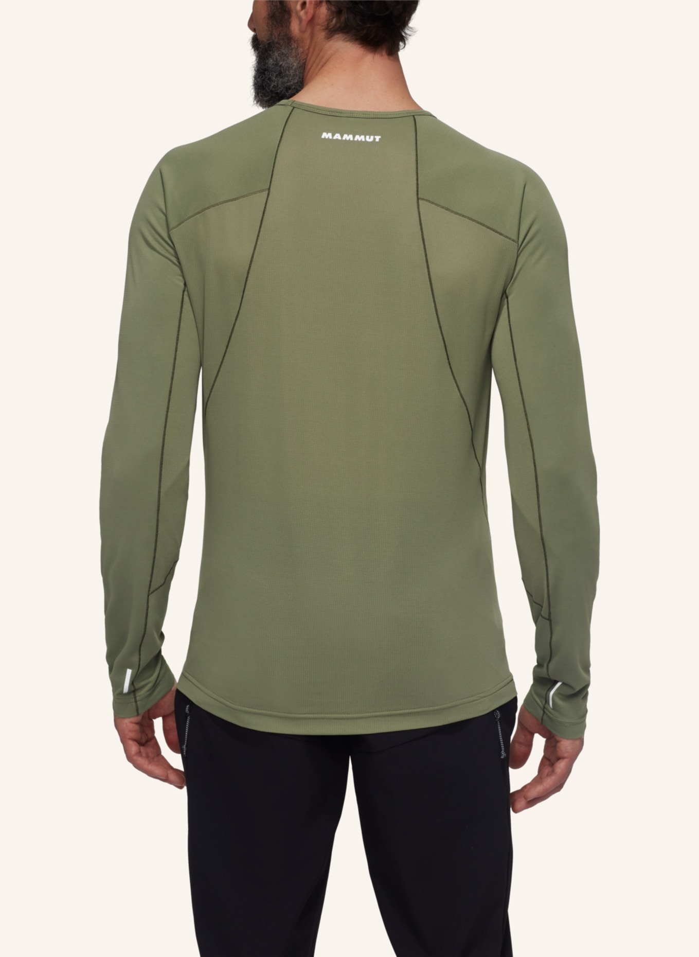 MAMMUT Longsleeve AENERGY FL, Farbe: GRÜN (Bild 2)