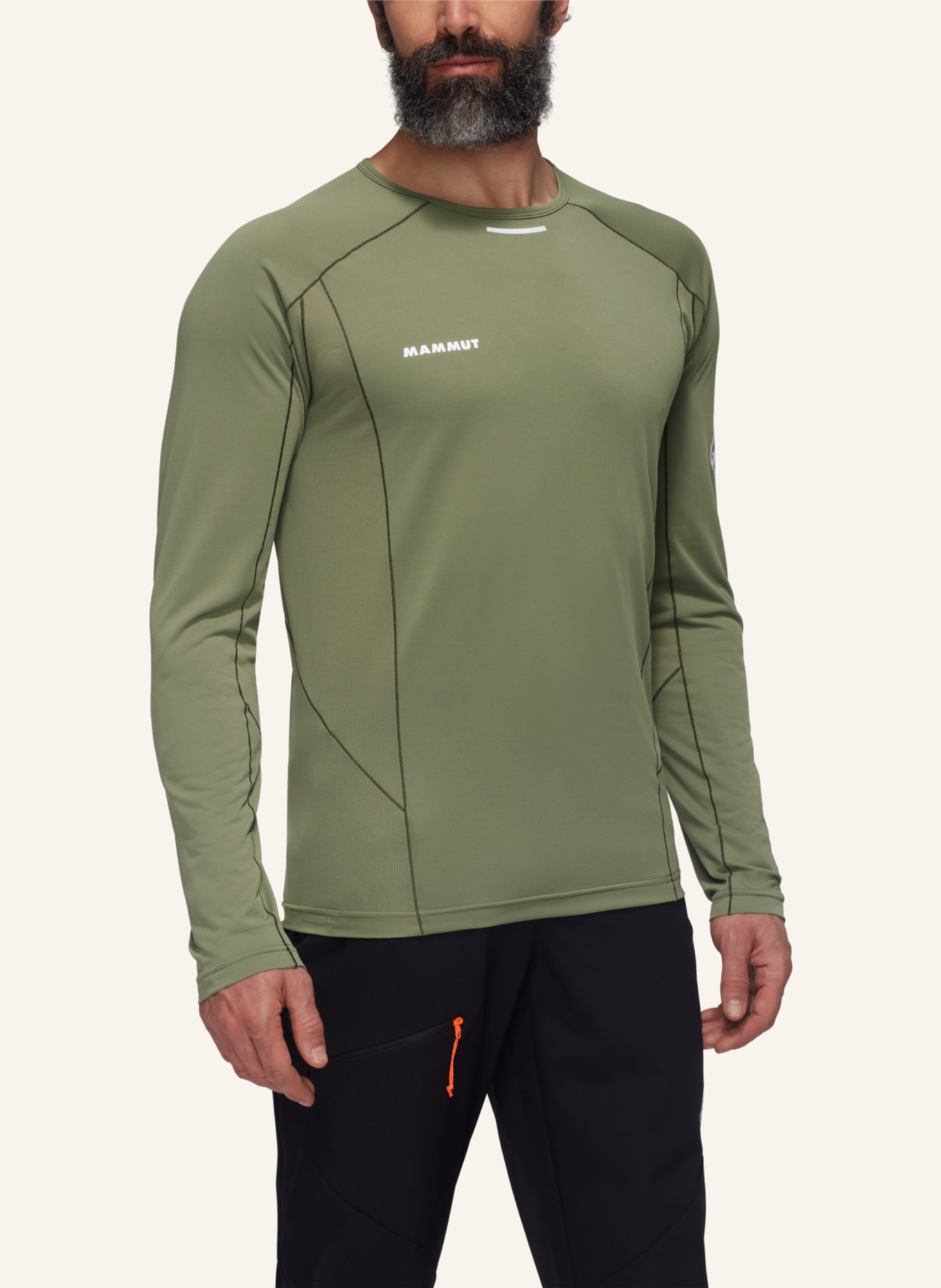 MAMMUT Longsleeve AENERGY FL, Farbe: GRÜN (Bild 4)