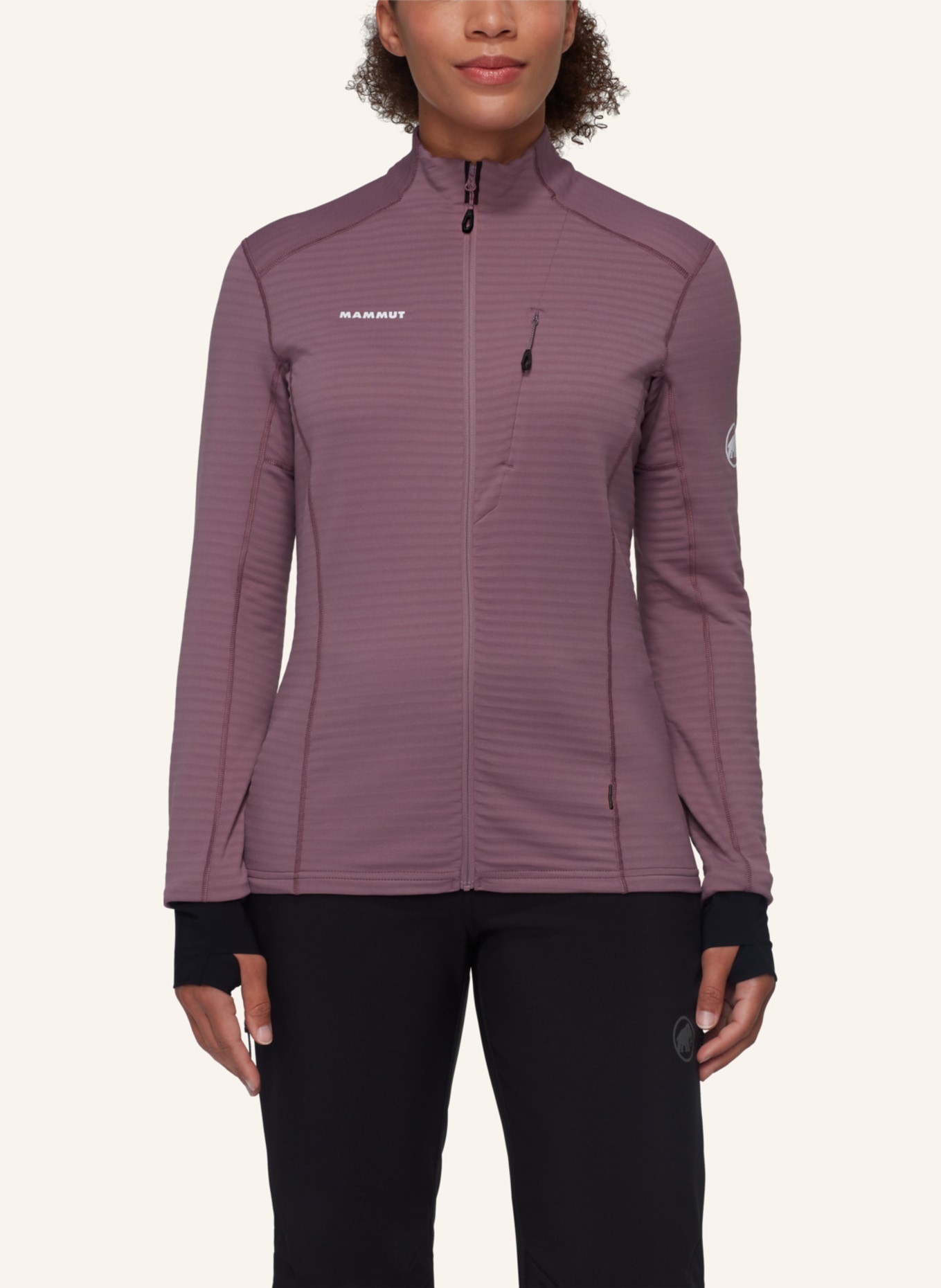 MAMMUT Mammut Taiss Light ML Jacket Women, Farbe: LILA (Bild 4)