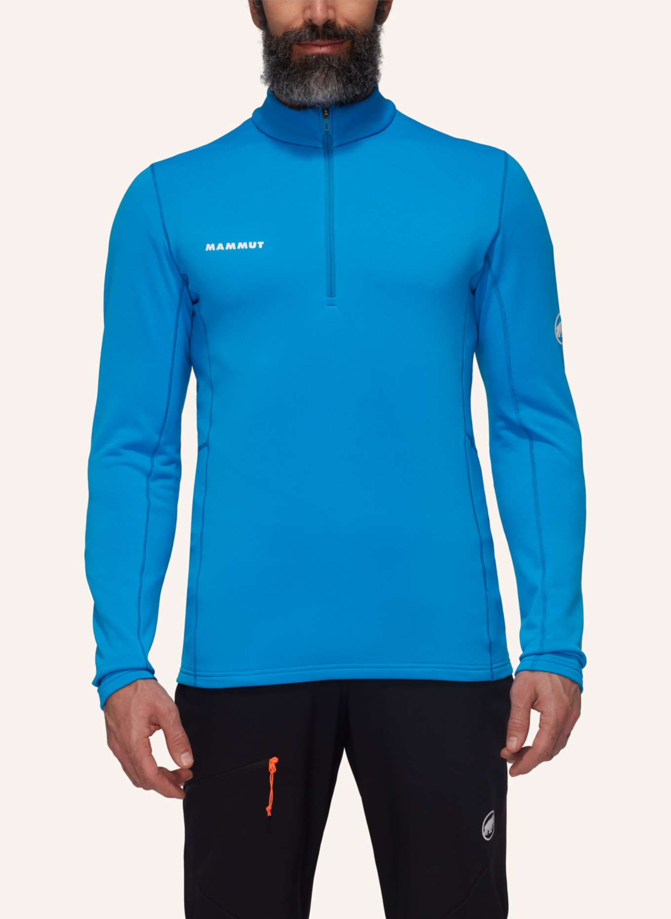 MAMMUT Mammut Aenergy ML Half Zip Pull Men, Farbe: BLAU (Bild 4)