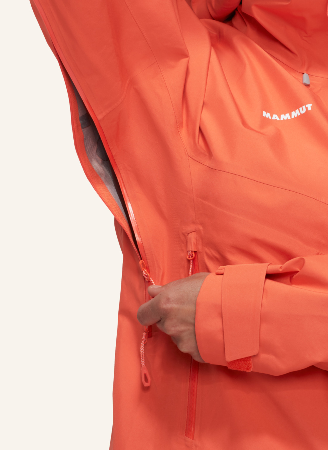 MAMMUT Mammut Crater IV HS Hooded Jacket Women, Farbe: ORANGE (Bild 6)