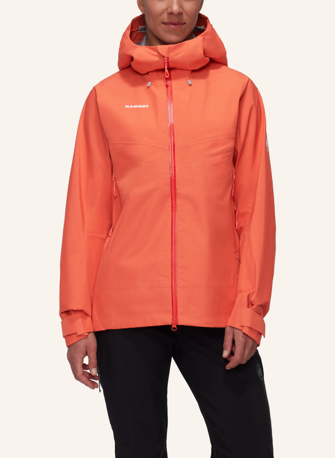 MAMMUT Mammut Crater IV HS Hooded Jacket Women, Farbe: ORANGE (Bild 8)