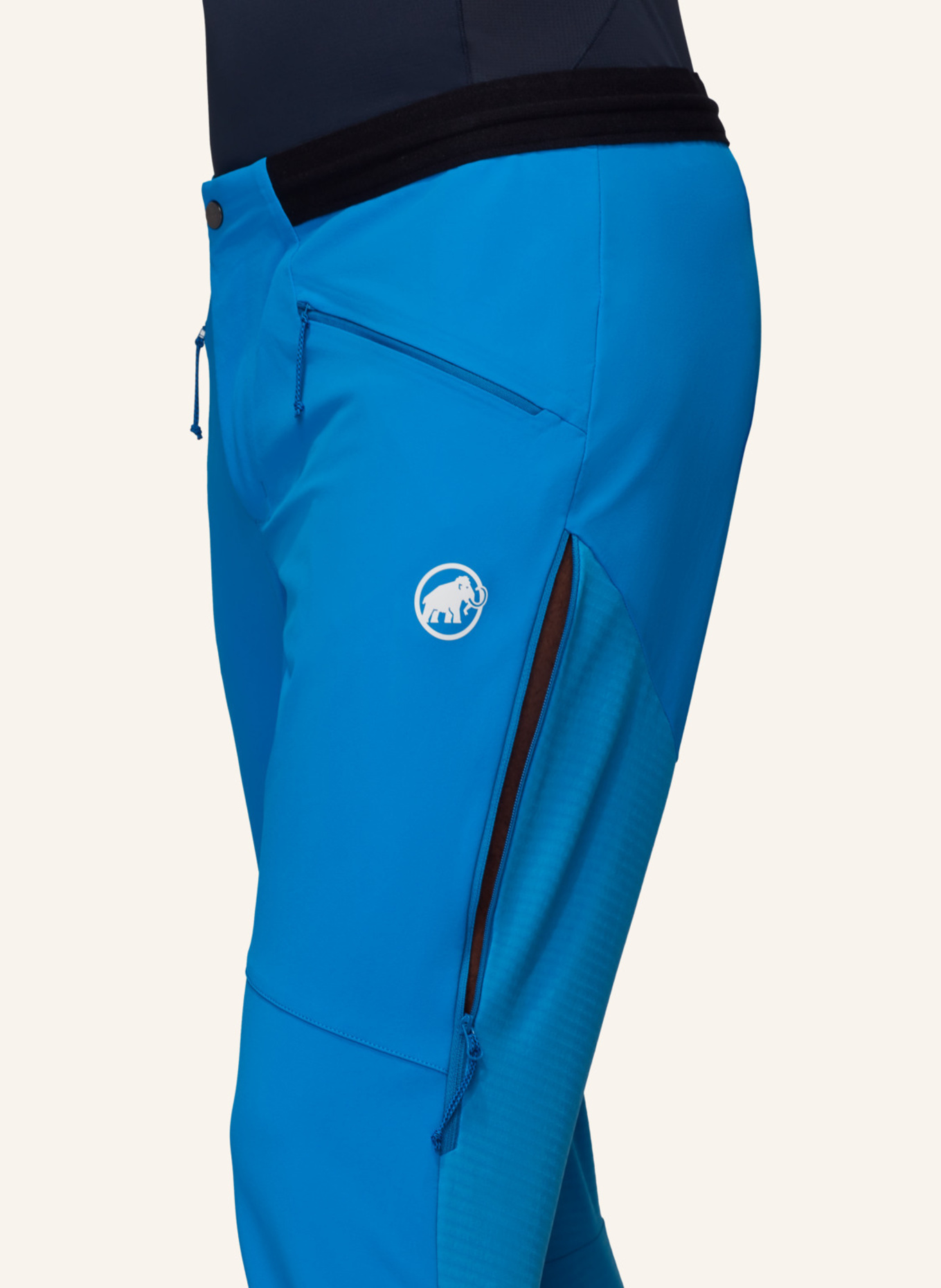 MAMMUT Softshellhose AENERGY HYBRID, Farbe: BLAU (Bild 4)