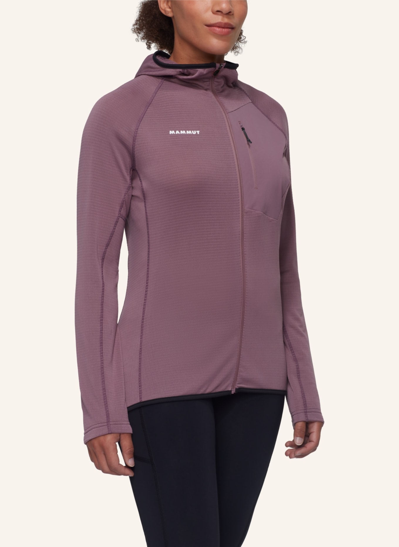 MAMMUT Mammut Aenergy Light ML Hooded Jacket Women, Farbe: LILA (Bild 5)