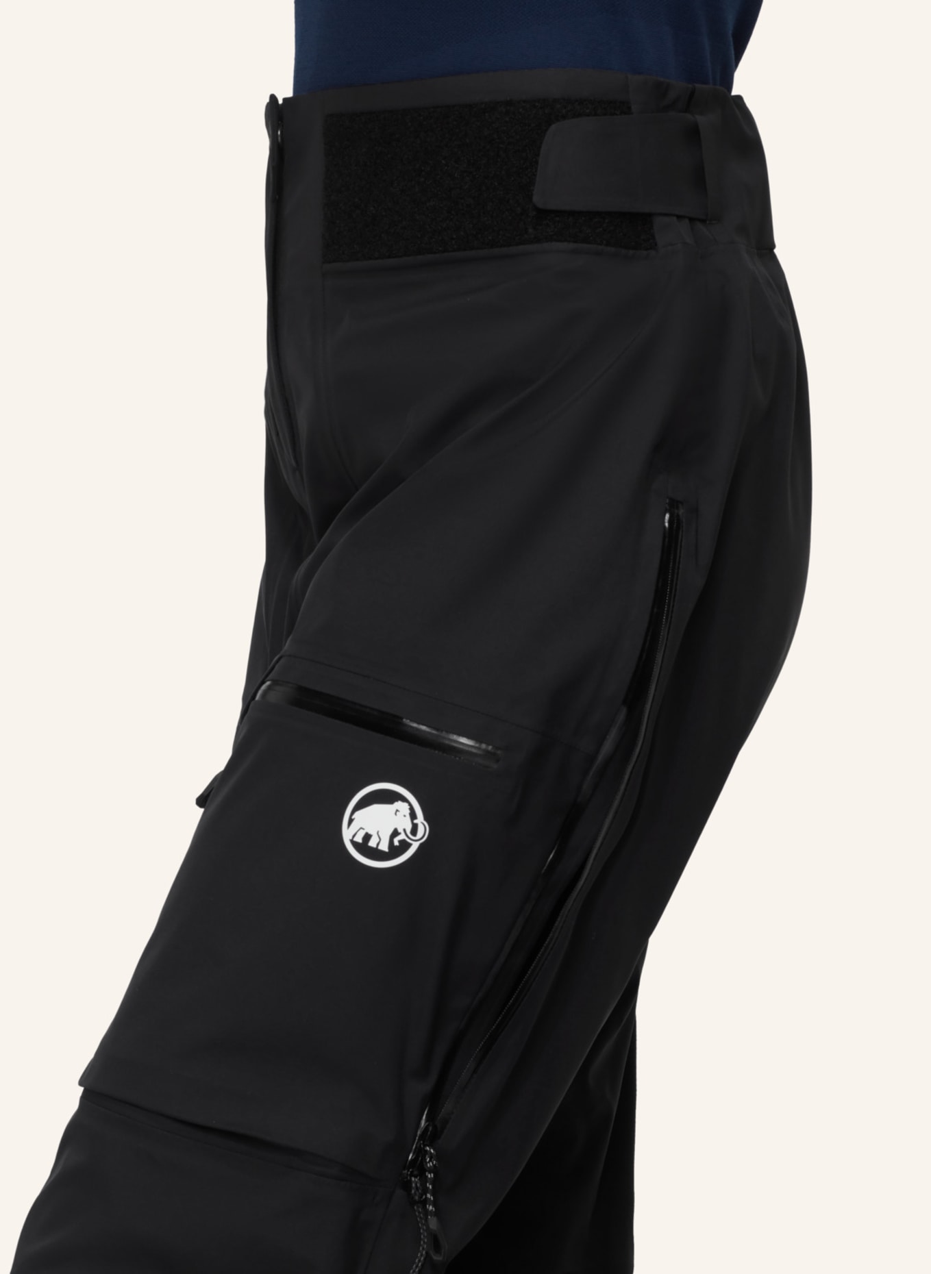 MAMMUT Hardshellhose HALDIGRAT AIR: SCHWARZ
