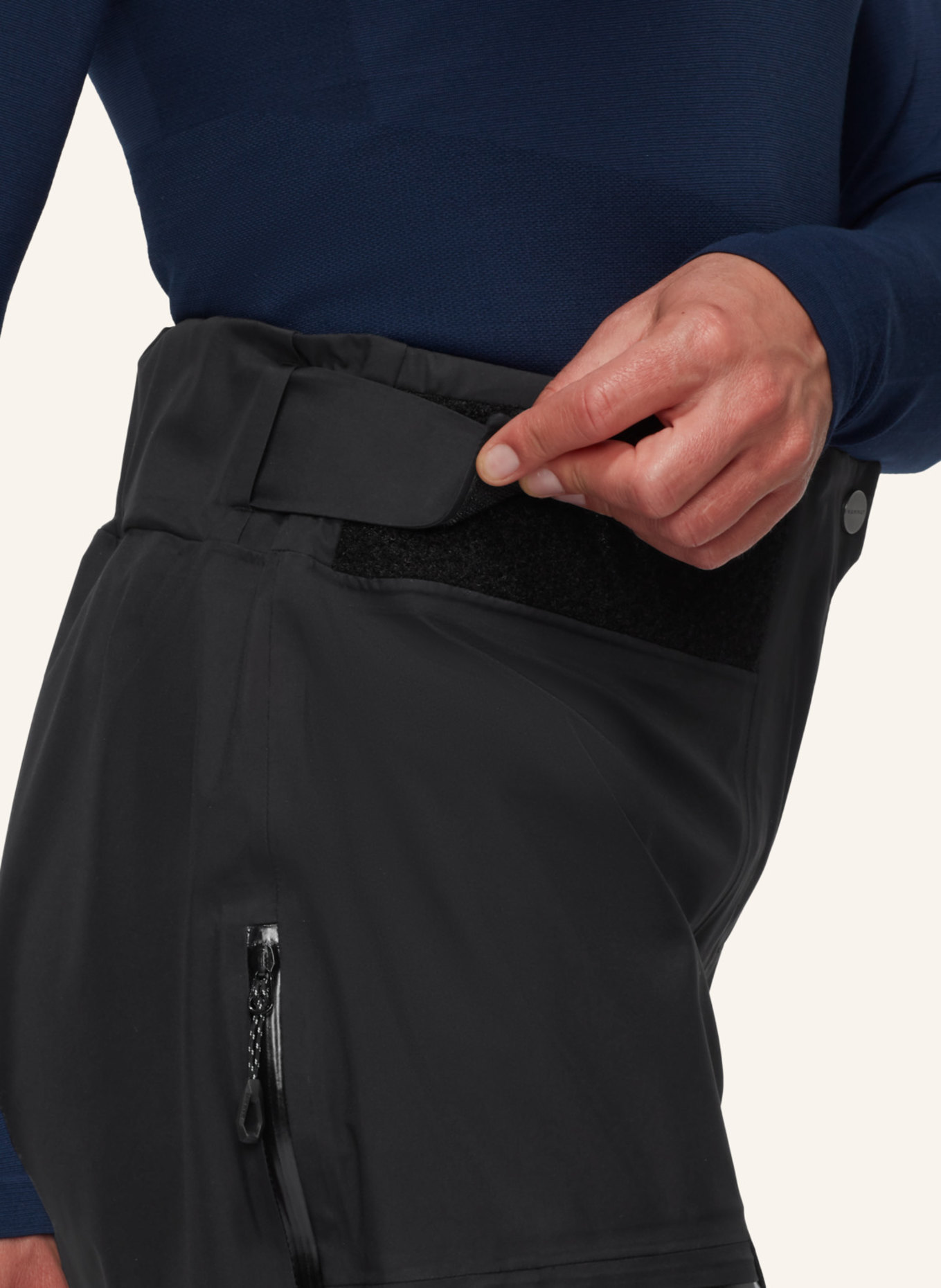MAMMUT Hardshellhose HALDIGRAT AIR: SCHWARZ