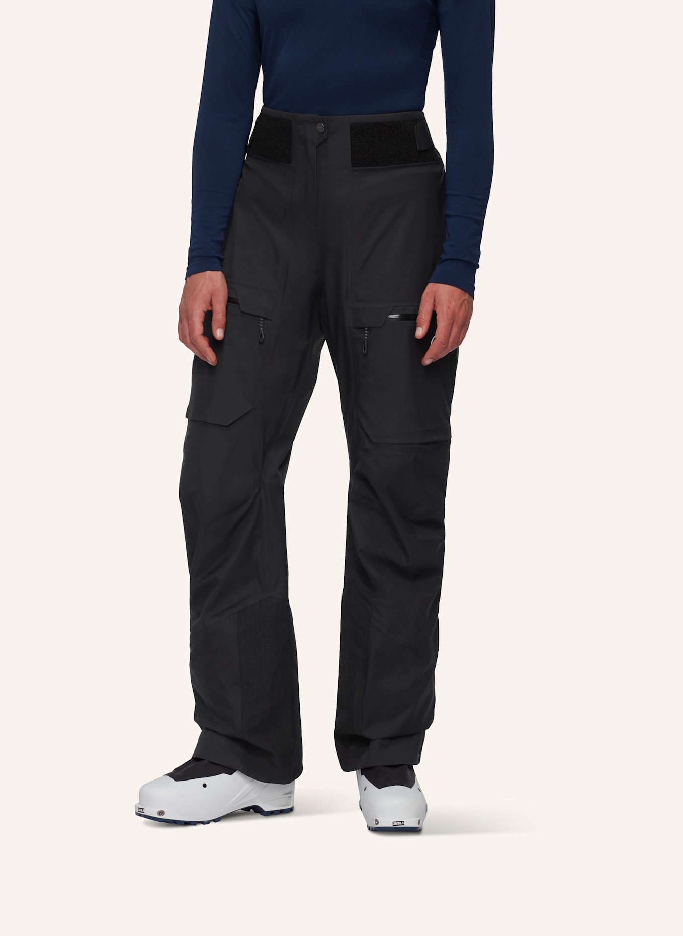 MAMMUT Hardshellhose HALDIGRAT AIR: SCHWARZ