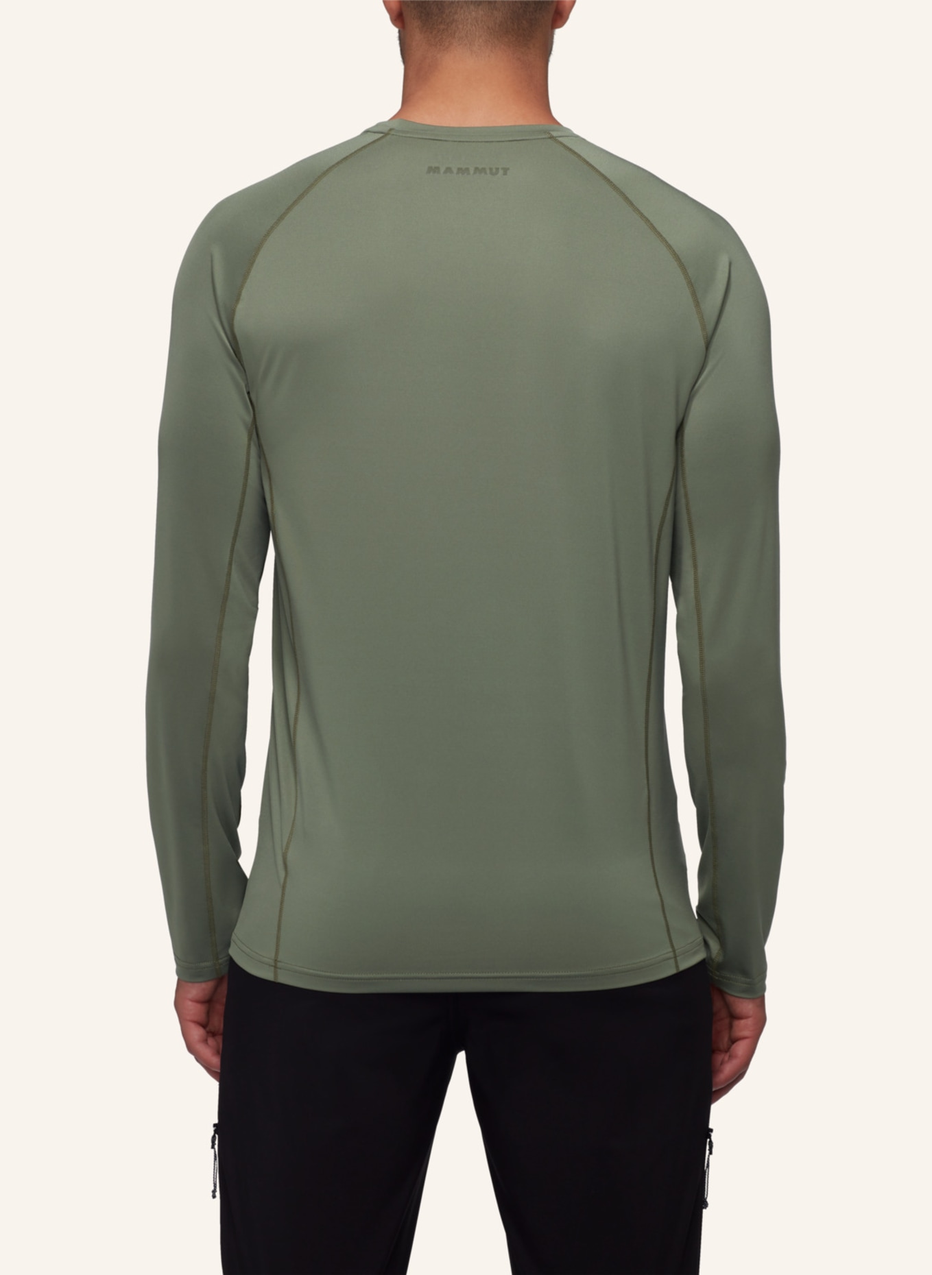 MAMMUT Longsleeve SELUN FL LOGO, Farbe: GRÜN (Bild 2)