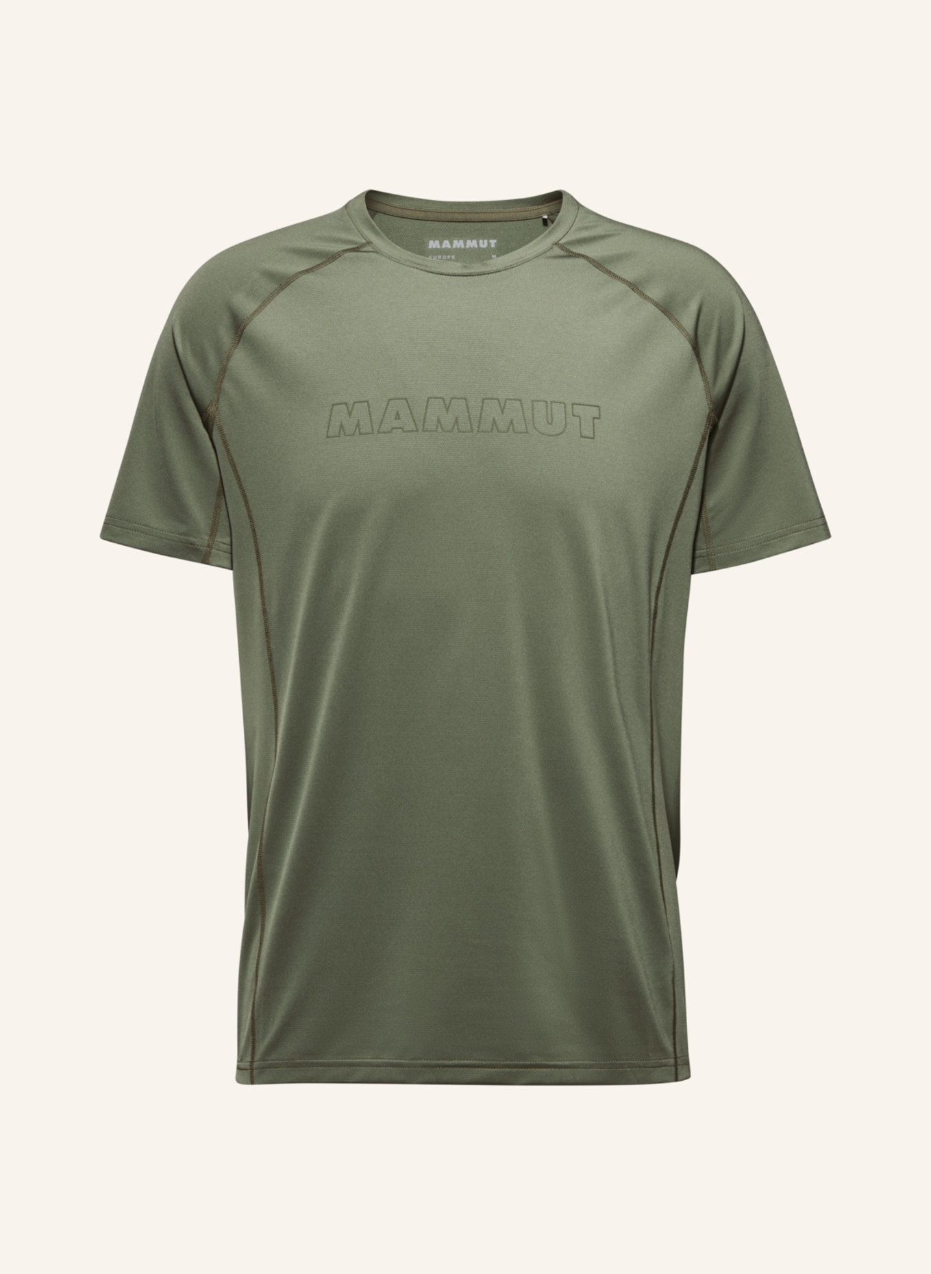 MAMMUT T-Shirt SELUN FL LOGO, Farbe: GRÜN (Bild 1)