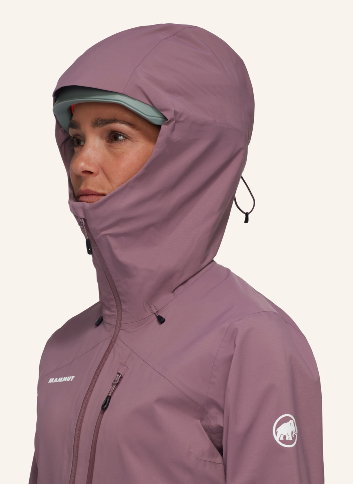 MAMMUT Hardshelljacke ALTO GUIDE HOODED, Farbe: LILA (Bild 7)