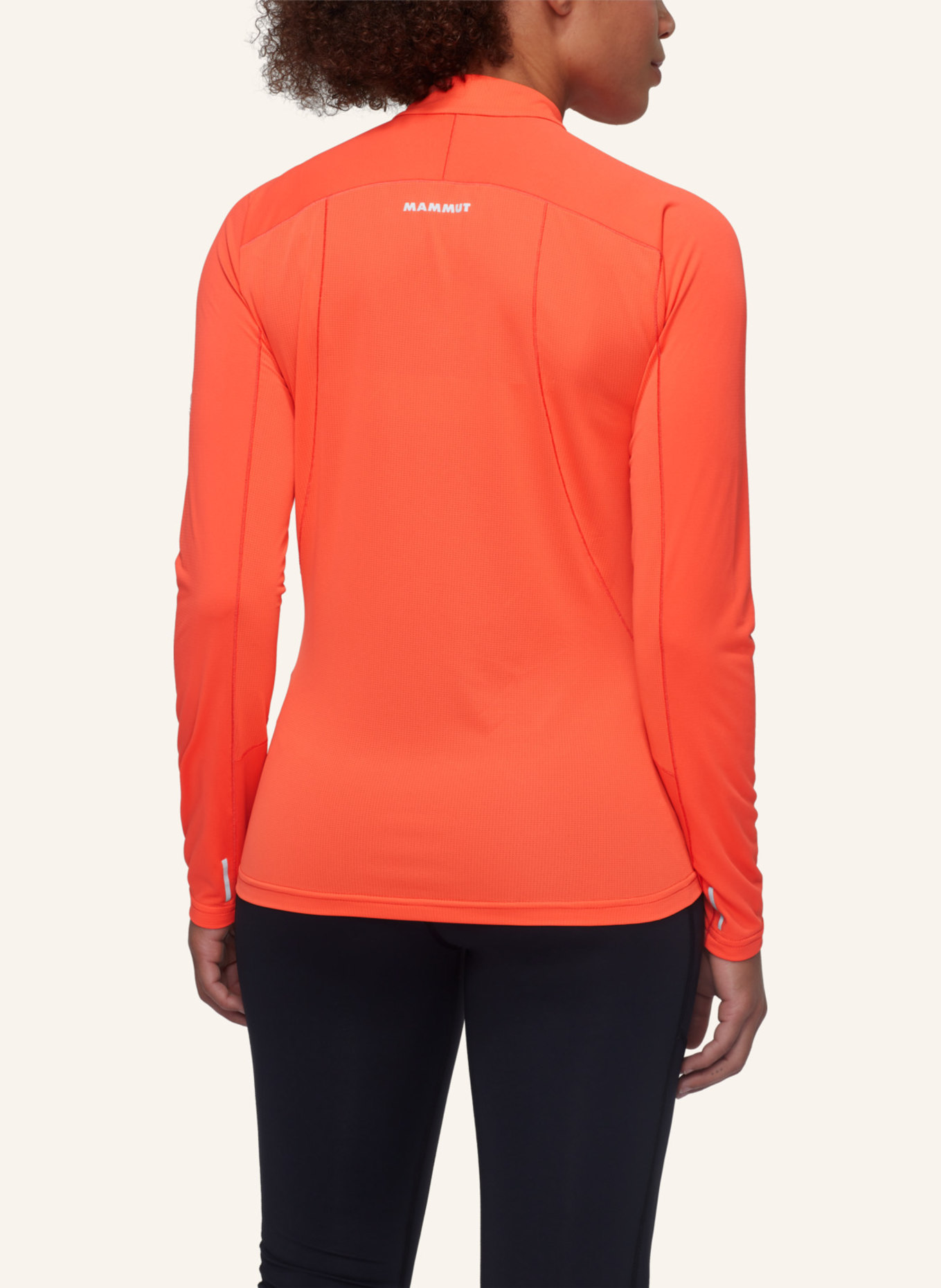 MAMMUT Mammut Aenergy FL Half Zip Longsleeve Women, Farbe: ORANGE (Bild 2)