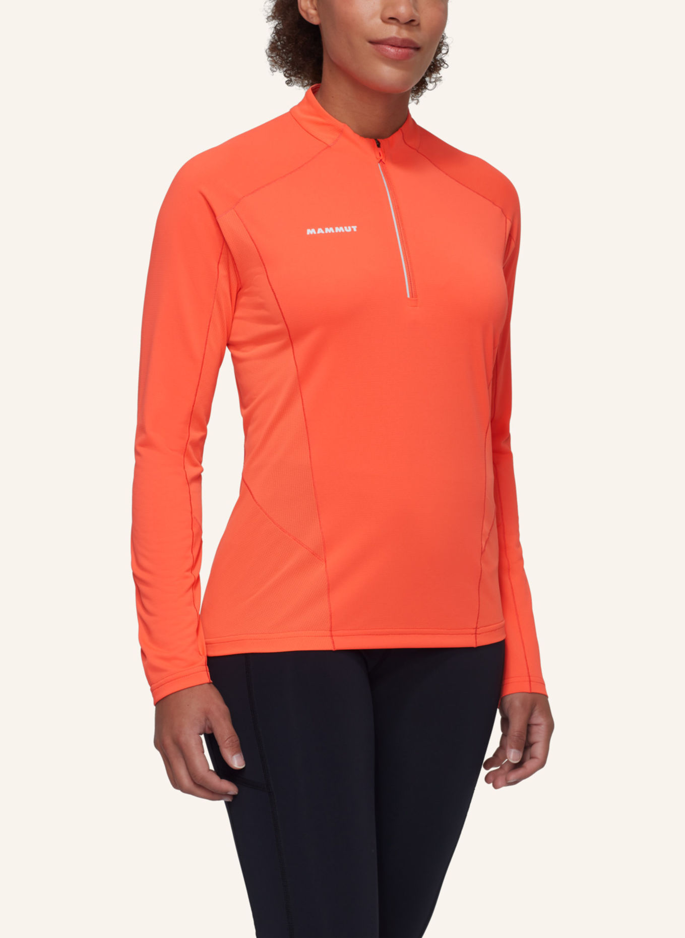 MAMMUT Mammut Aenergy FL Half Zip Longsleeve Women, Farbe: ORANGE (Bild 4)