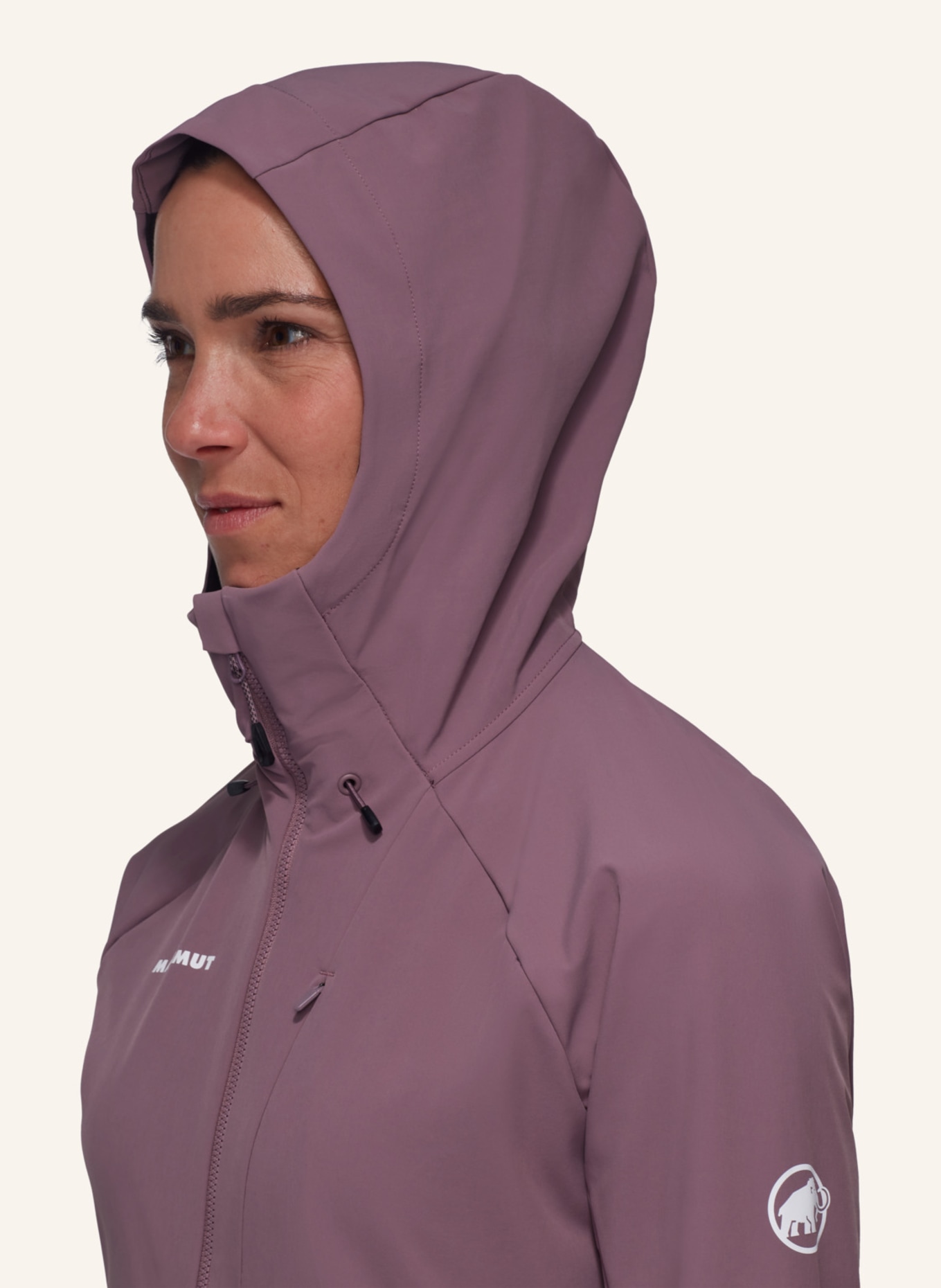 MAMMUT Mammut Ultimate Comfort SO Hooded Jacket Women, Farbe: LILA (Bild 6)