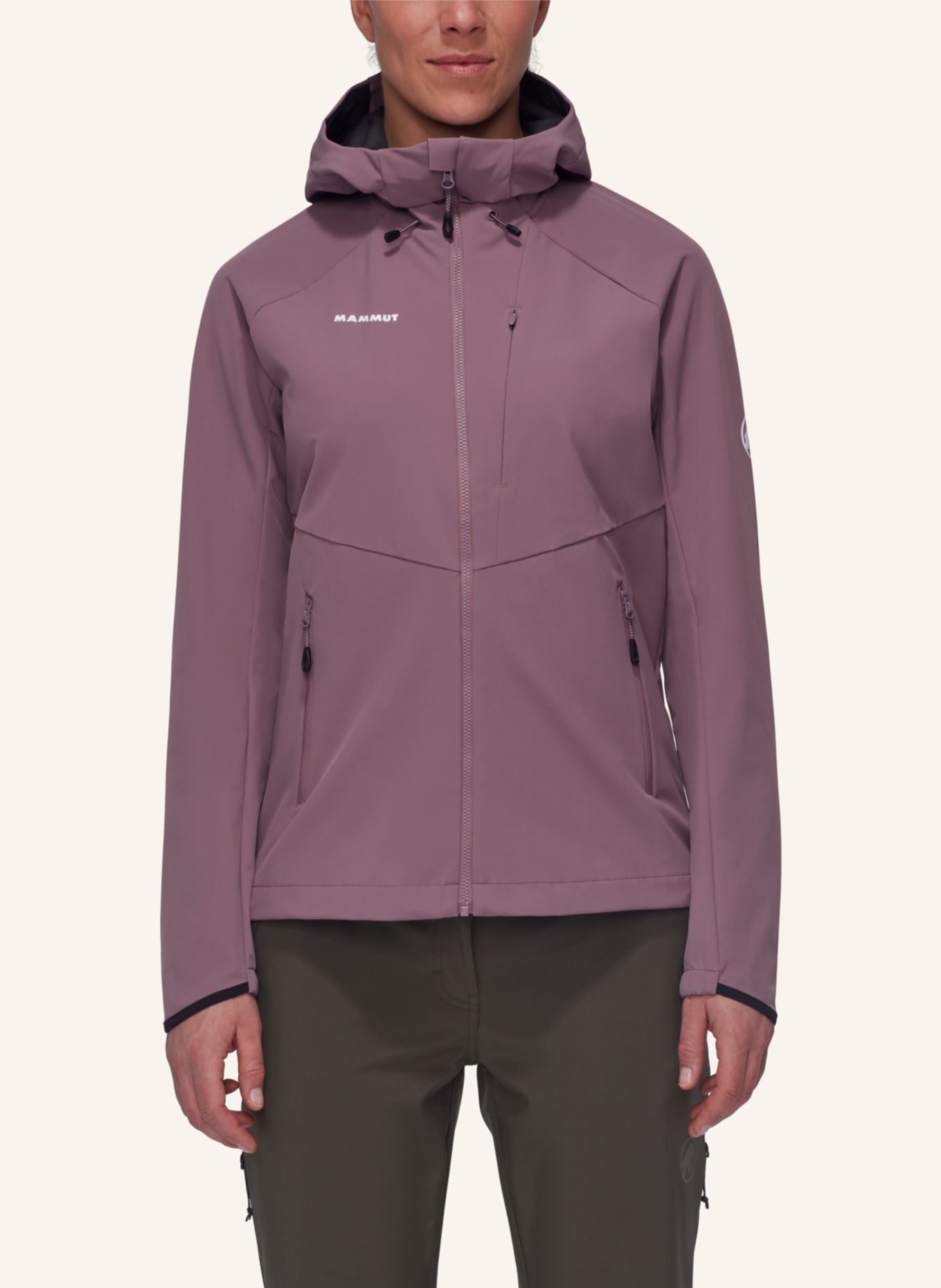 MAMMUT Mammut Ultimate Comfort SO Hooded Jacket Women, Farbe: LILA (Bild 8)