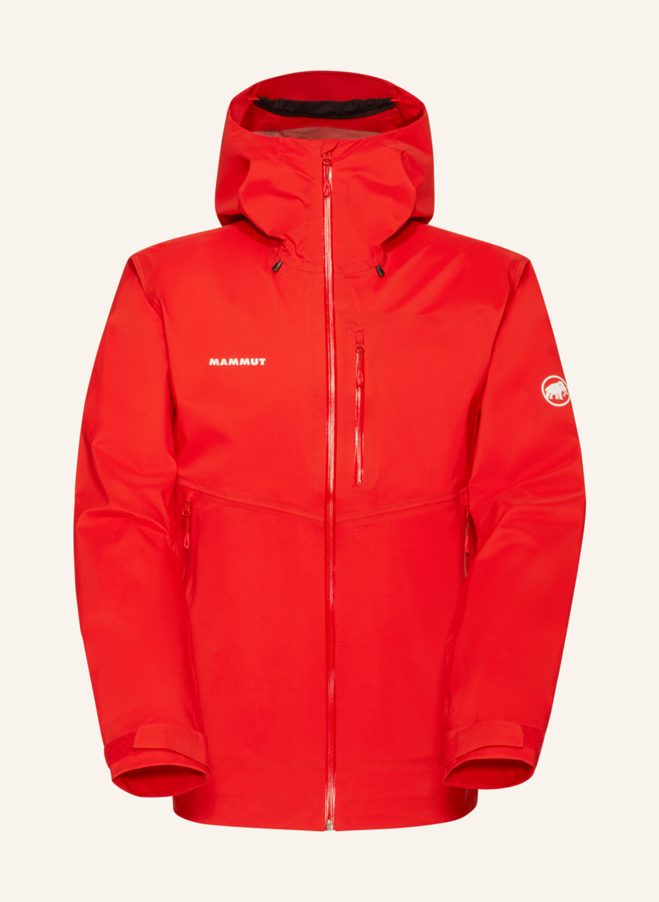 MAMMUT Hardshell-Jacke ALTO GUIDE HOODED: ROT