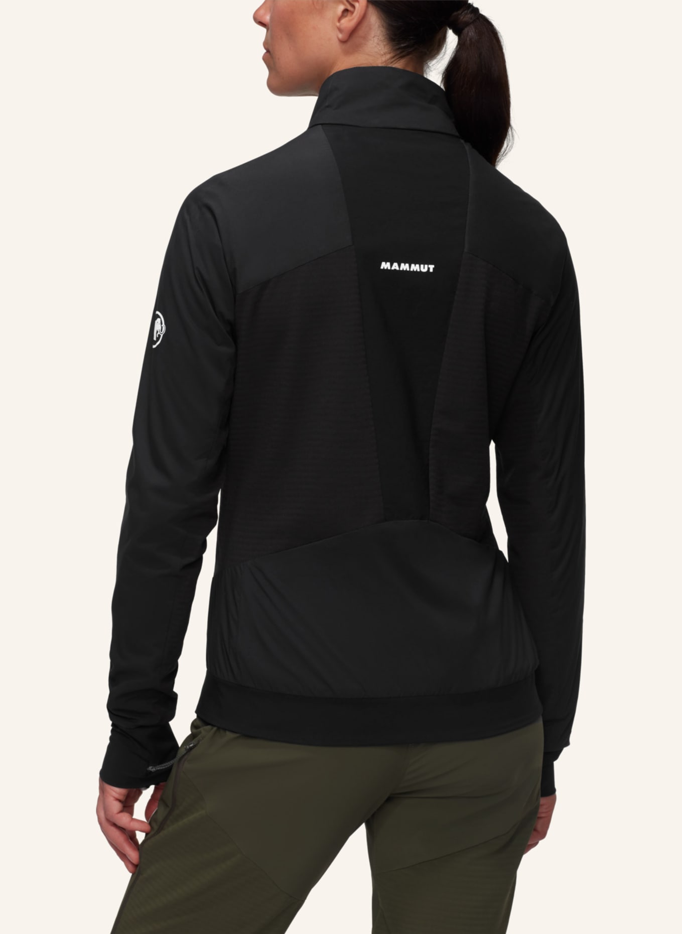 MAMMUT Isolationsjacke AENERGY HYBRID: SCHWARZ