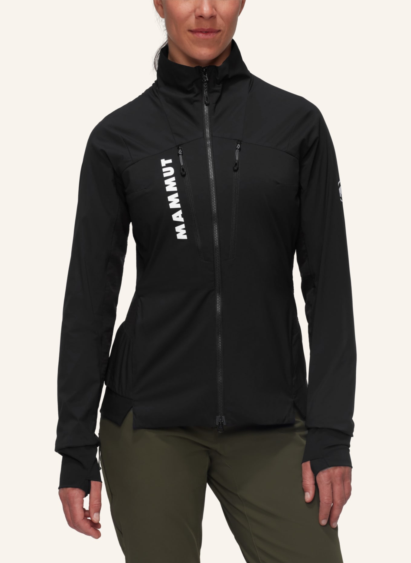 MAMMUT Isolationsjacke AENERGY HYBRID: SCHWARZ