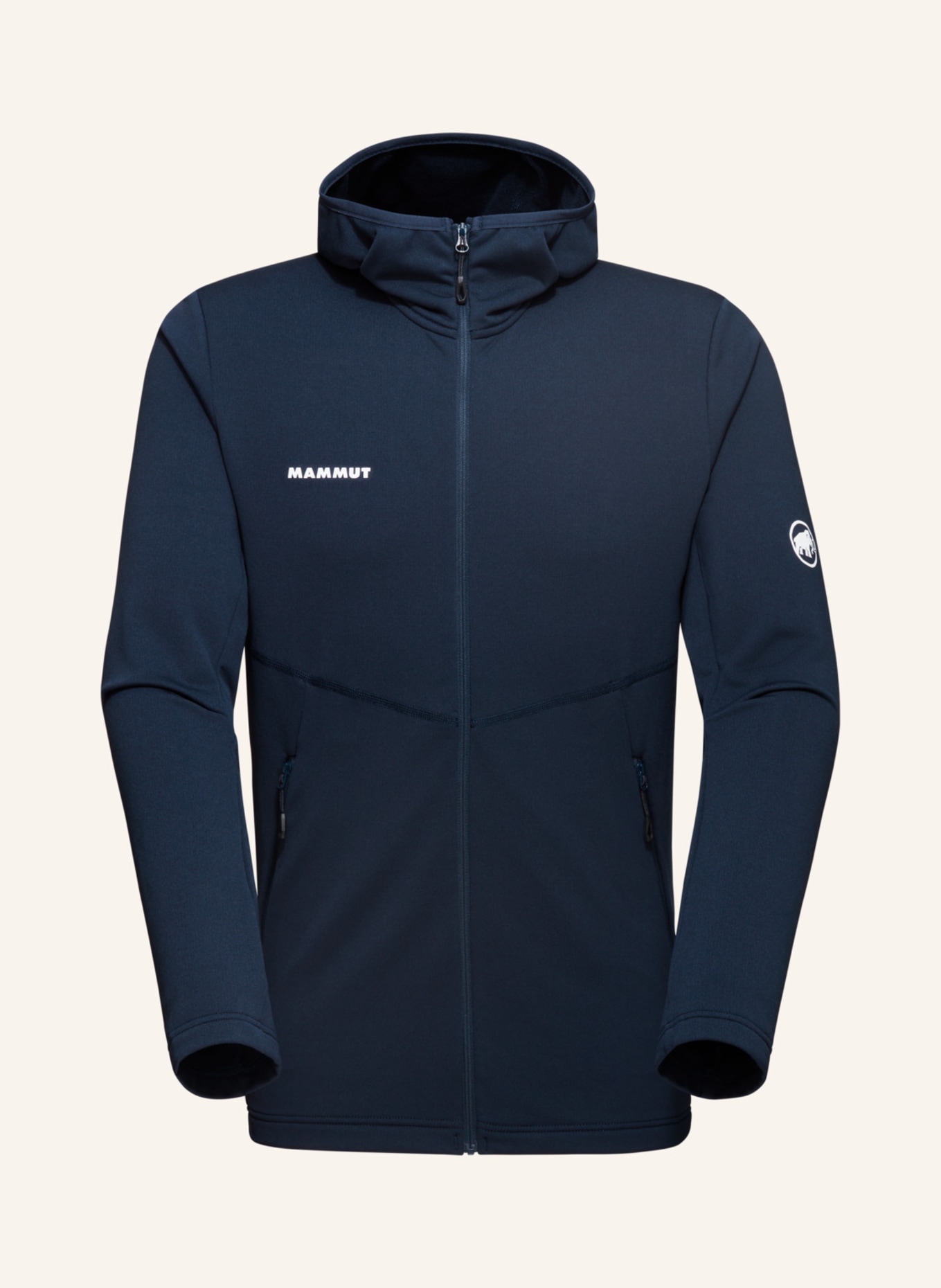 MAMMUT Midlayer Jacke ACONCAGUA LIGHT mit Kapuze: BLAU