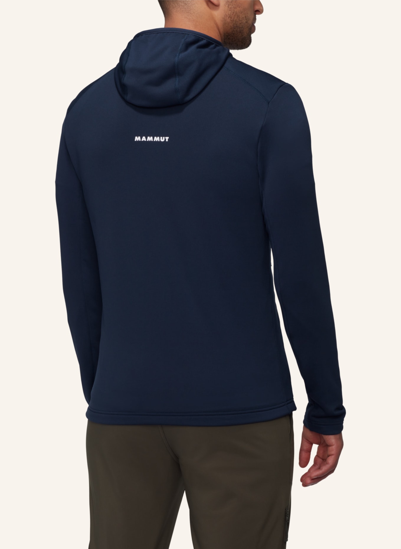 MAMMUT Midlayer Jacke ACONCAGUA LIGHT mit Kapuze: BLAU