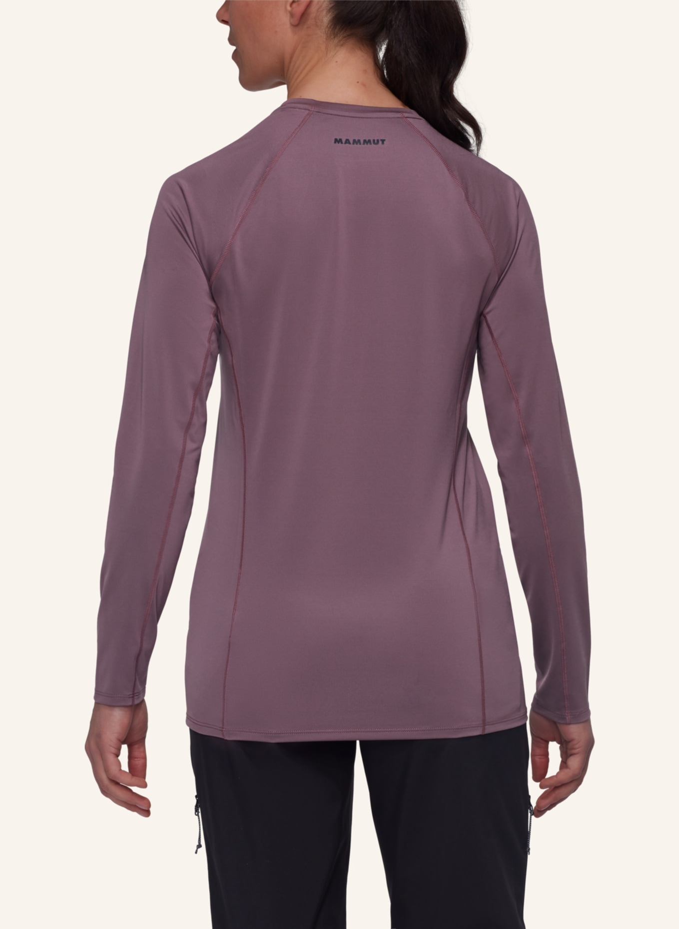 MAMMUT Mammut Selun FL Longsleeve Women Logo, Farbe: LILA (Bild 2)