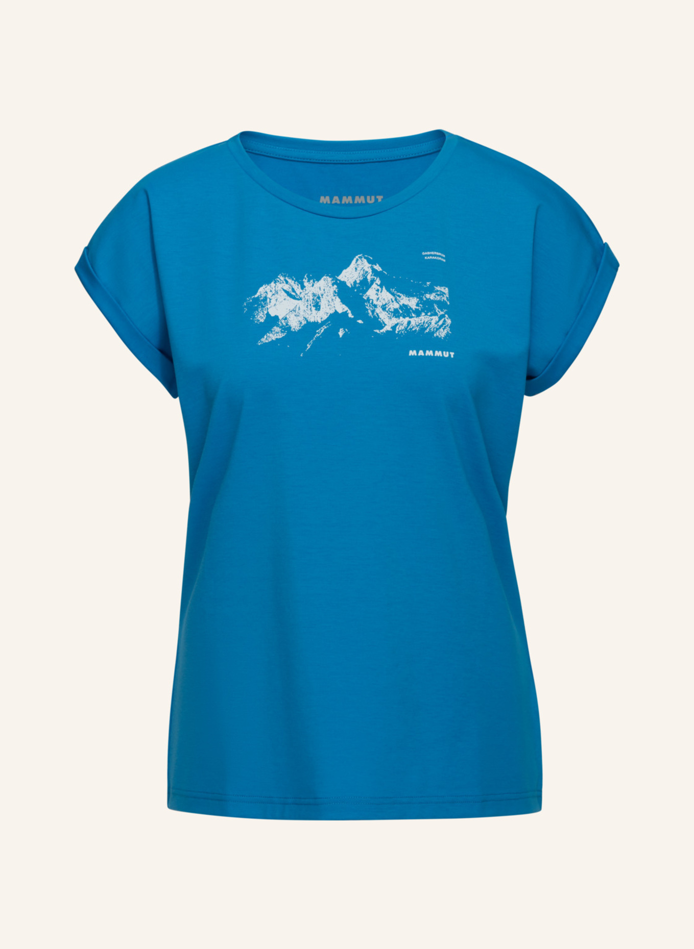 MAMMUT Mammut Mountain T-Shirt Women 8035m, Farbe: BLAU (Bild 1)