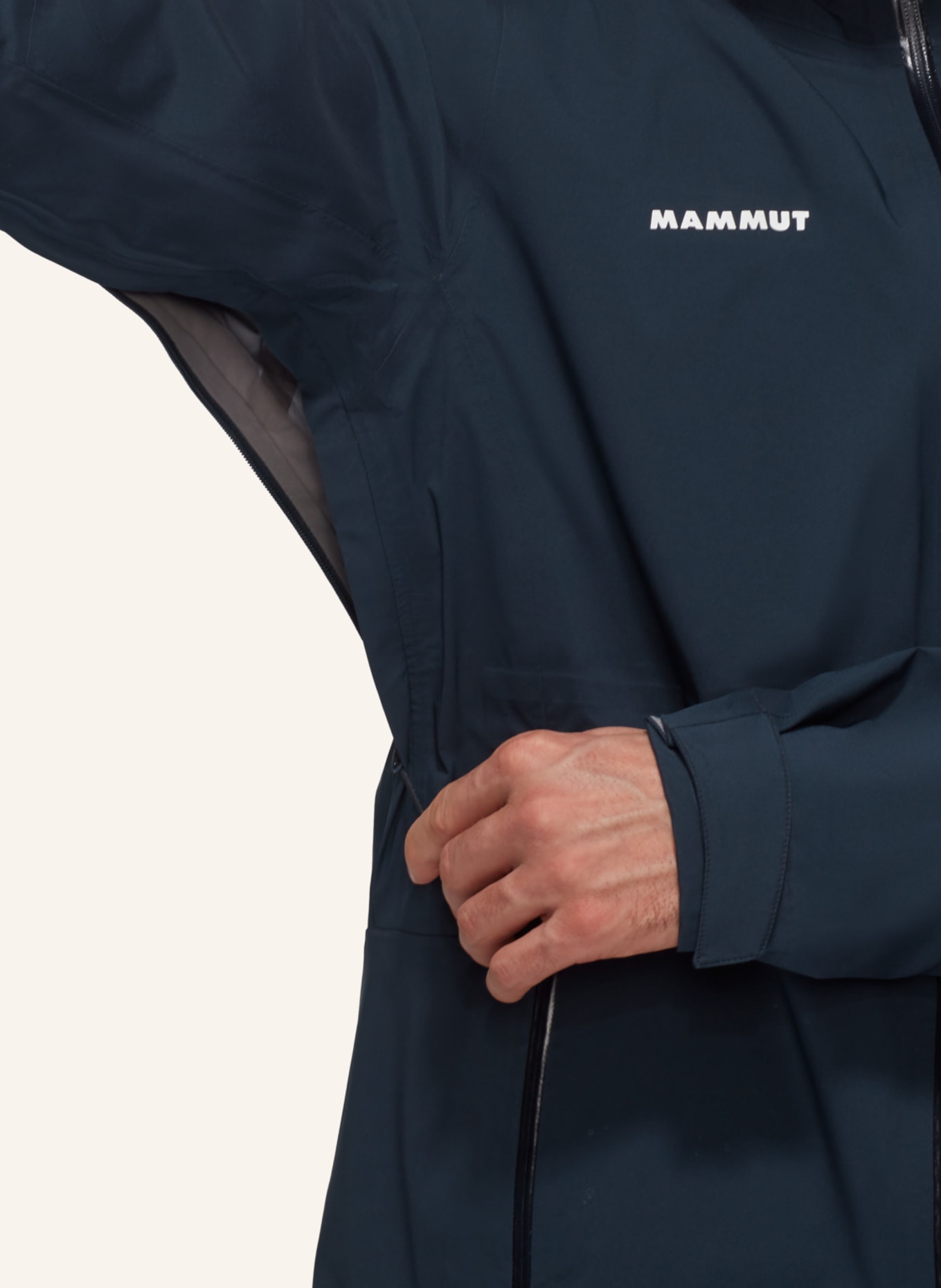 MAMMUT Hardshell-Jacke LINARD GUIDE HS: BLAU
